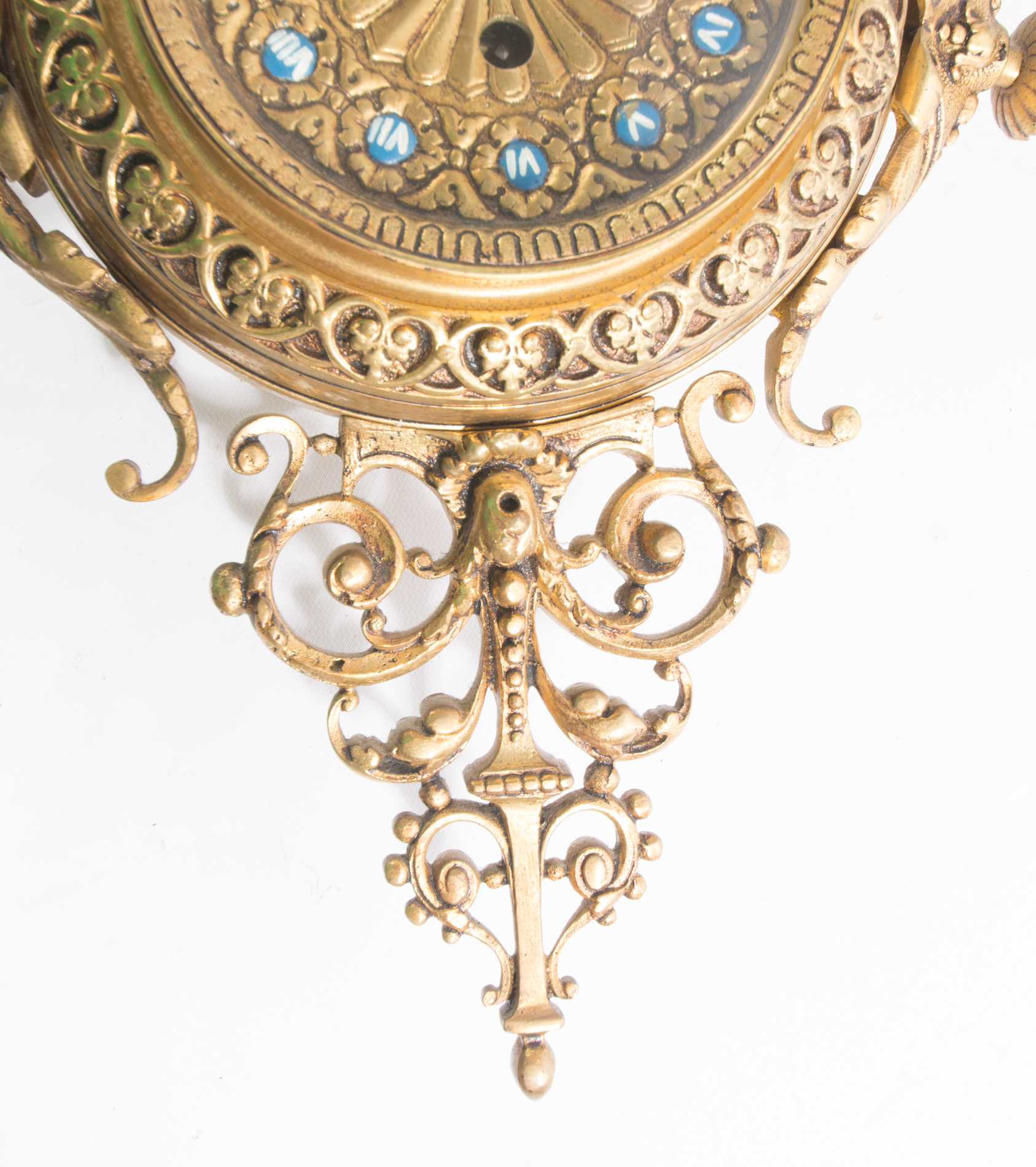 Spanish Baroque Hanging Wall Clock