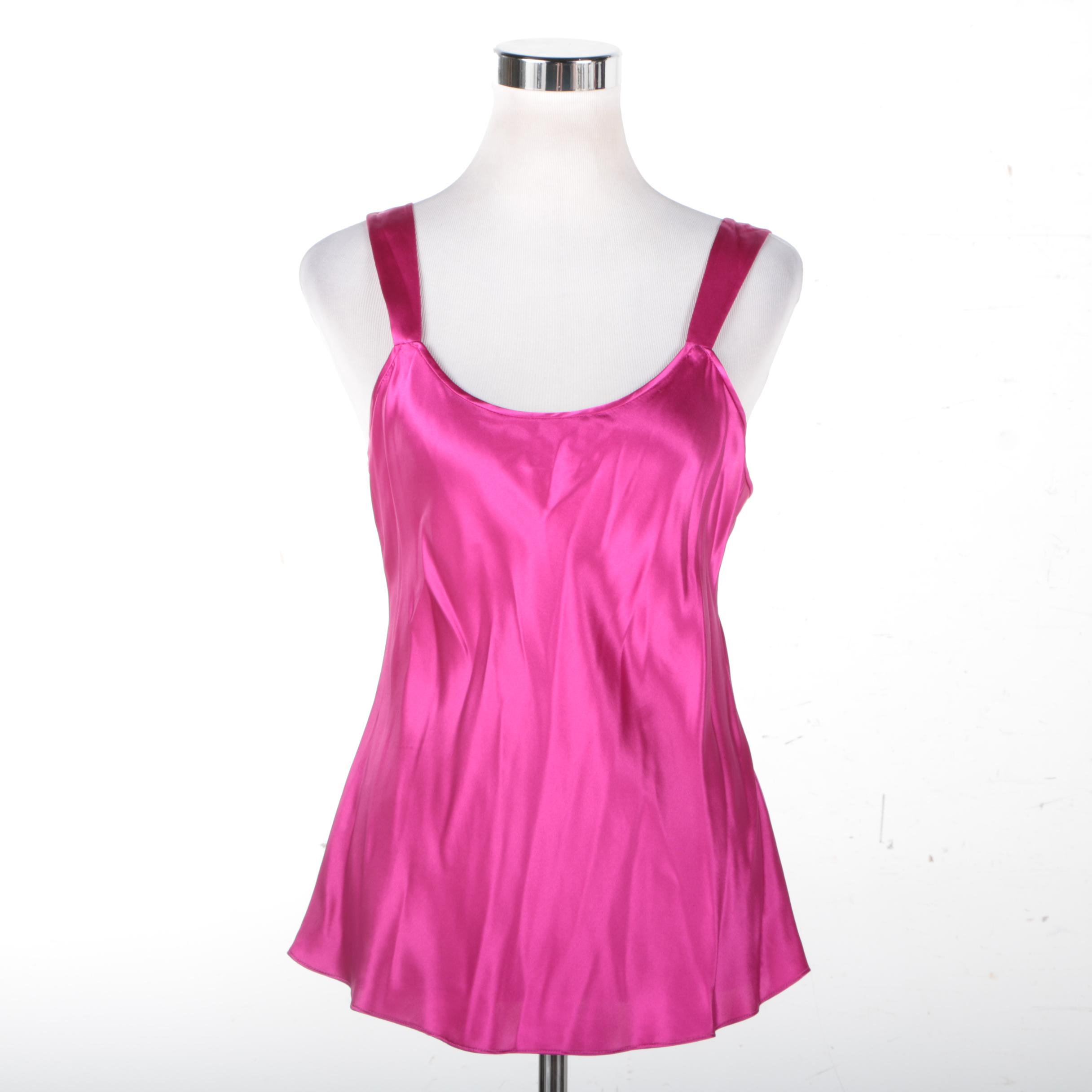 Saks Fifth Avenue Fuchsia Blouse