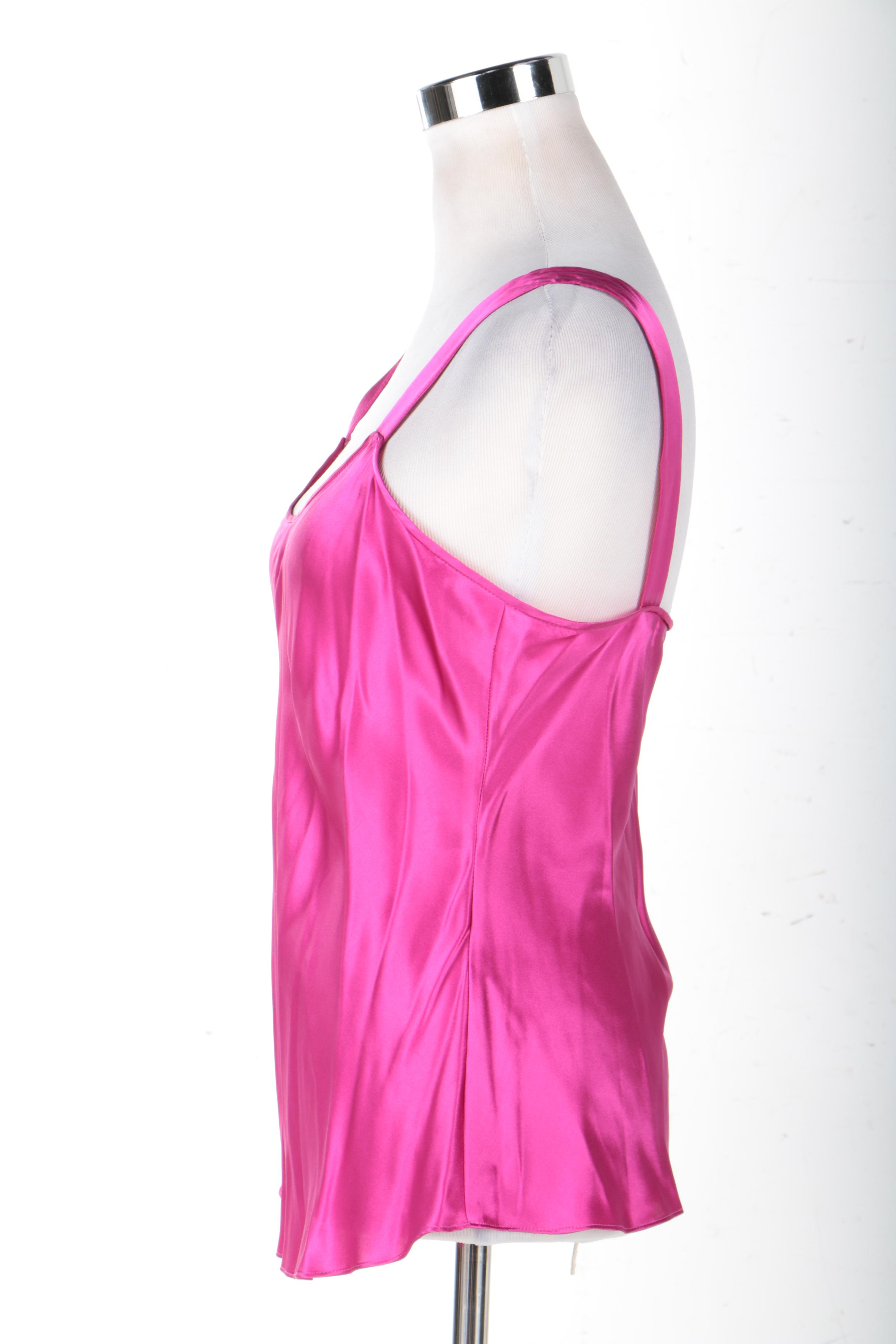 Saks Fifth Avenue Fuchsia Blouse