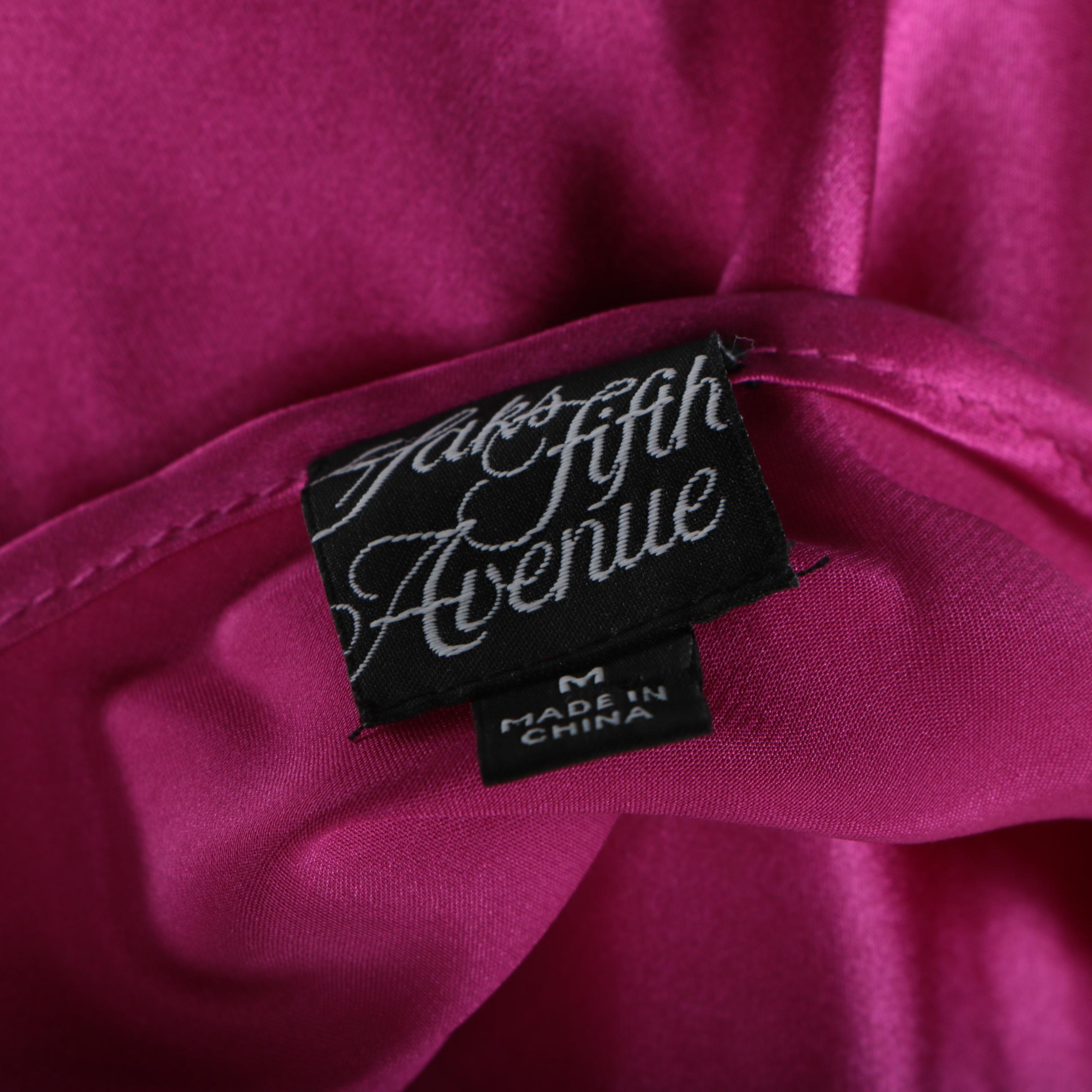 Saks Fifth Avenue Fuchsia Blouse