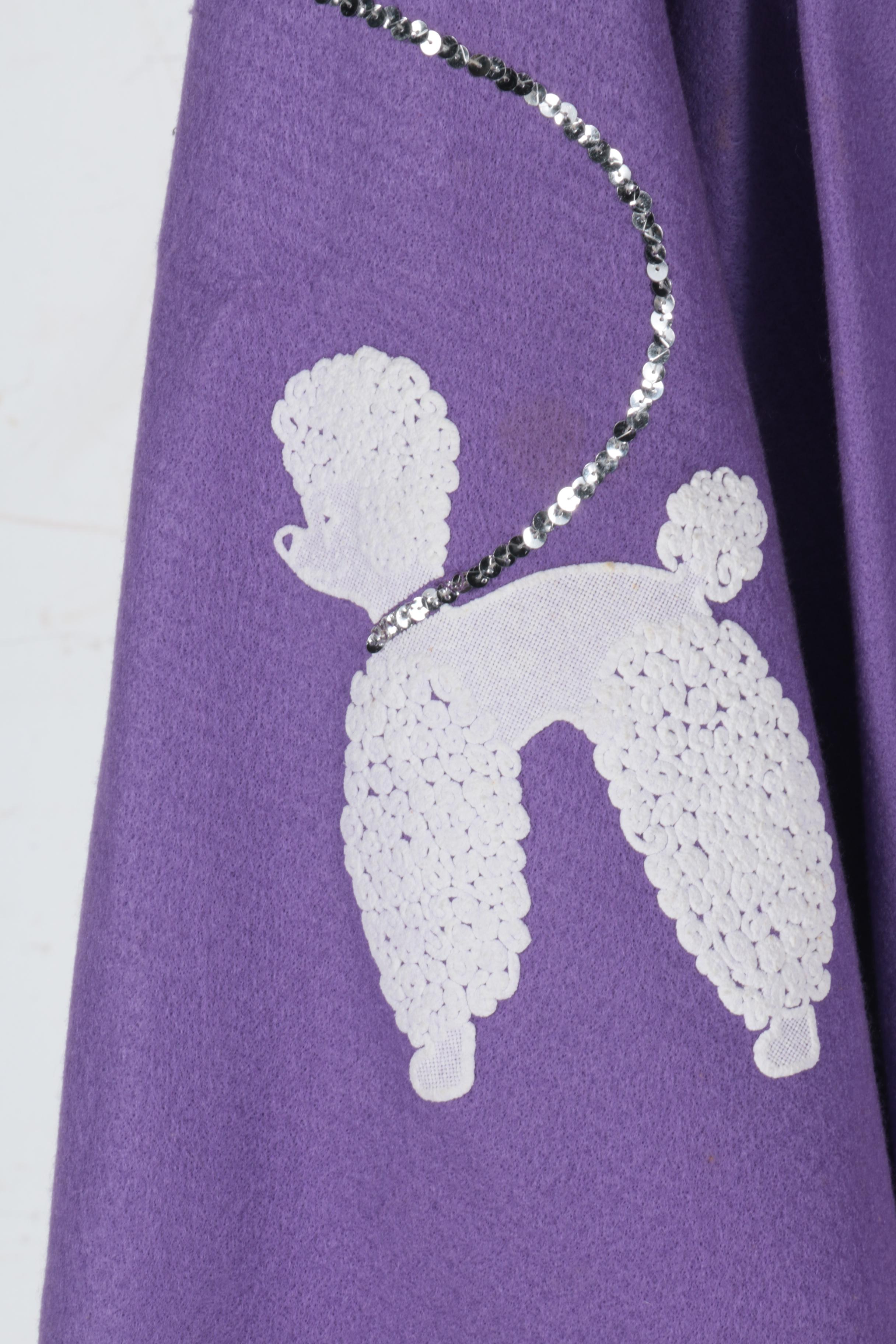 Vintage Clothing Including a Poodle Skirt Costume