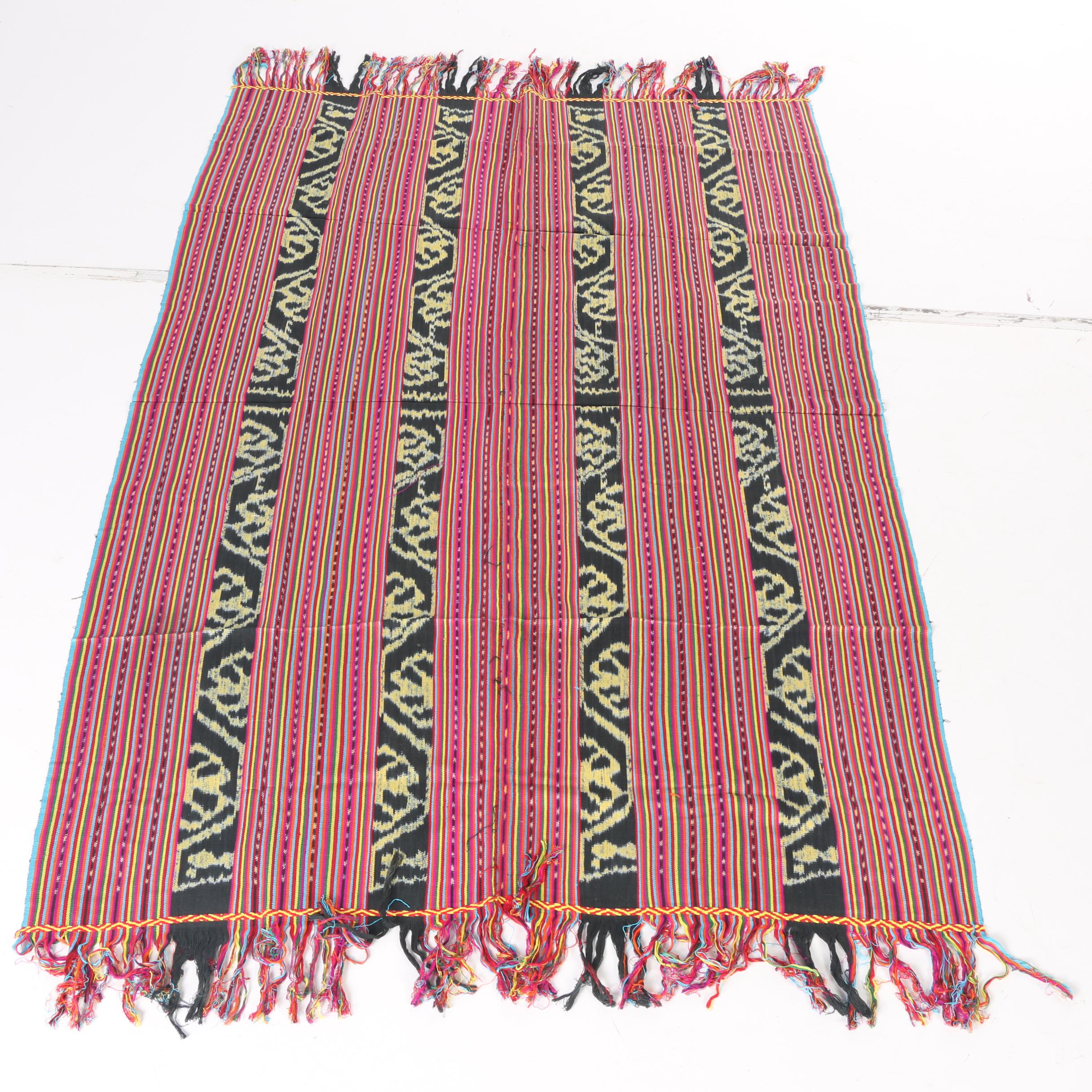 Decorative multi-colored scarf