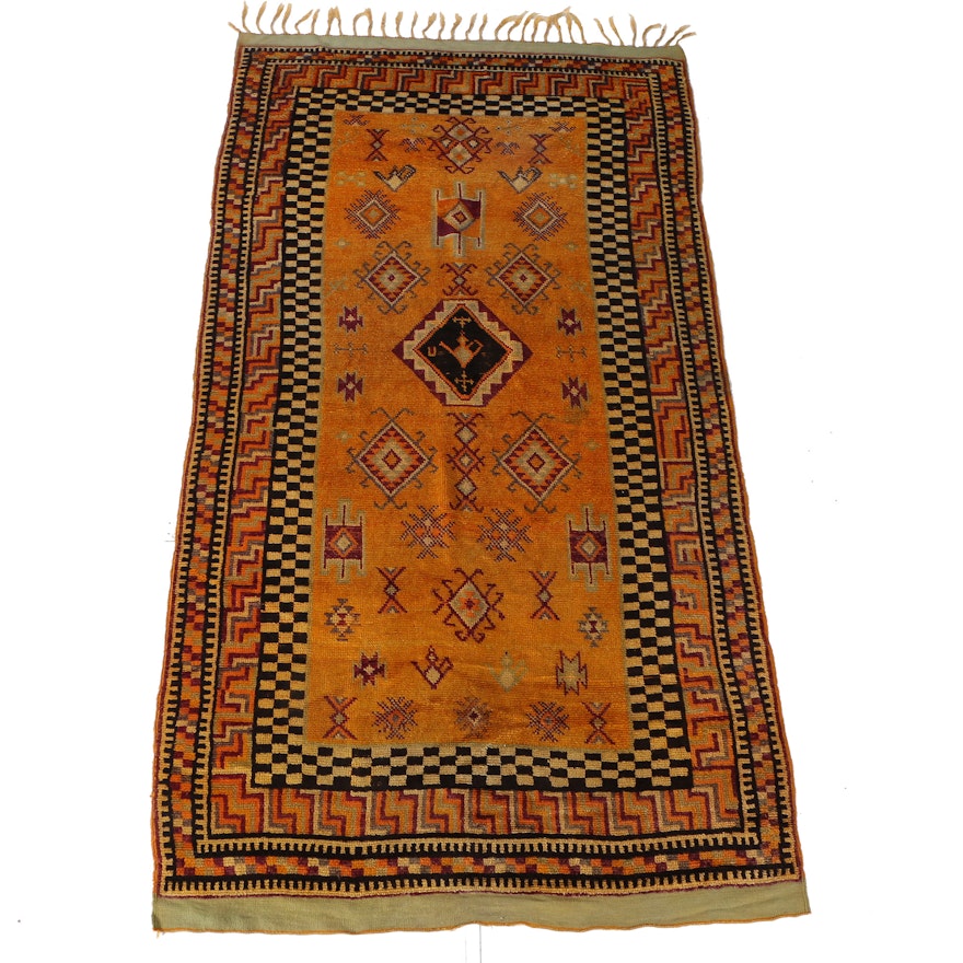 Handwoven Turkish Konya Area Rug