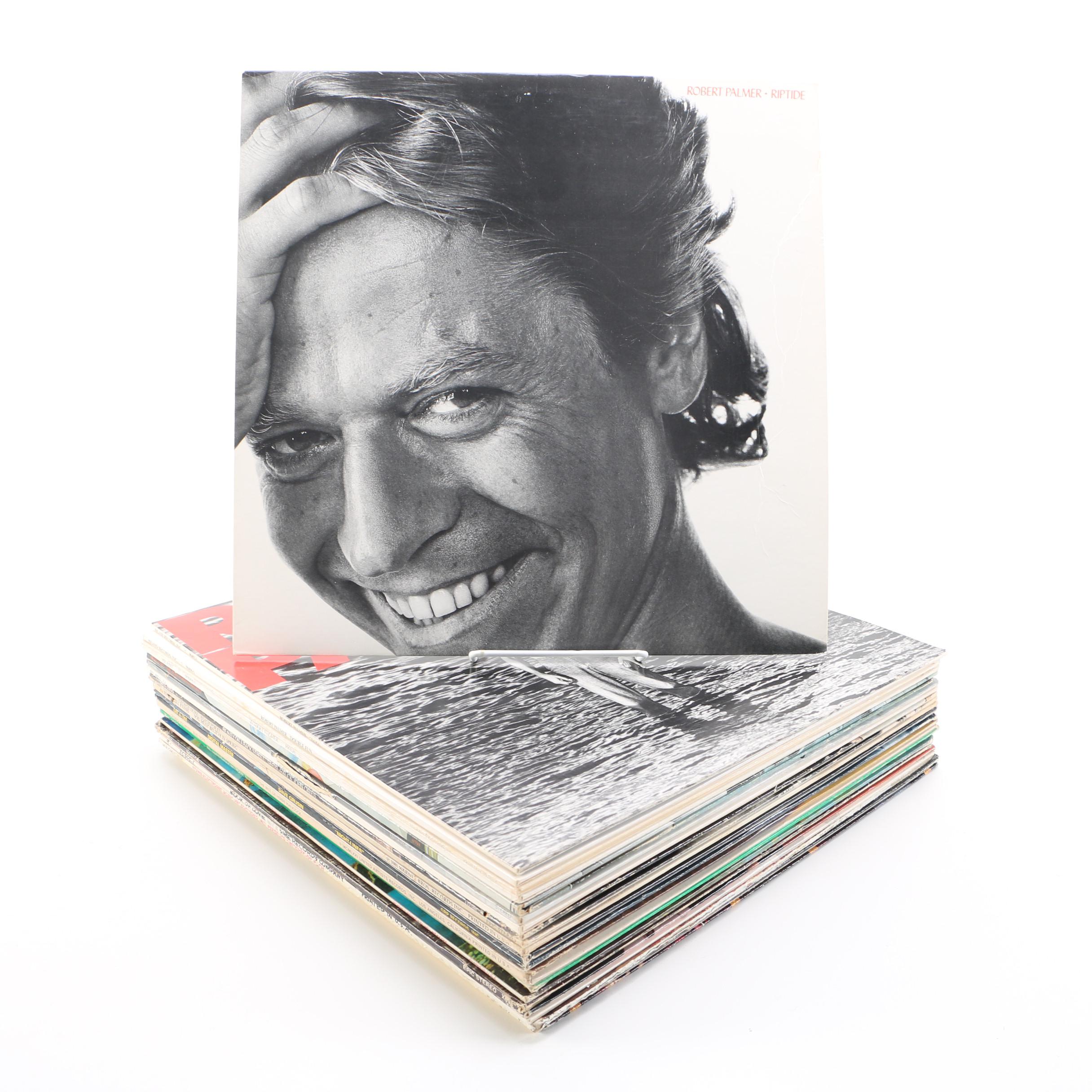 Stevie Ray Vaughan, George Duke and Other Rock, Pop and Jazz LPs