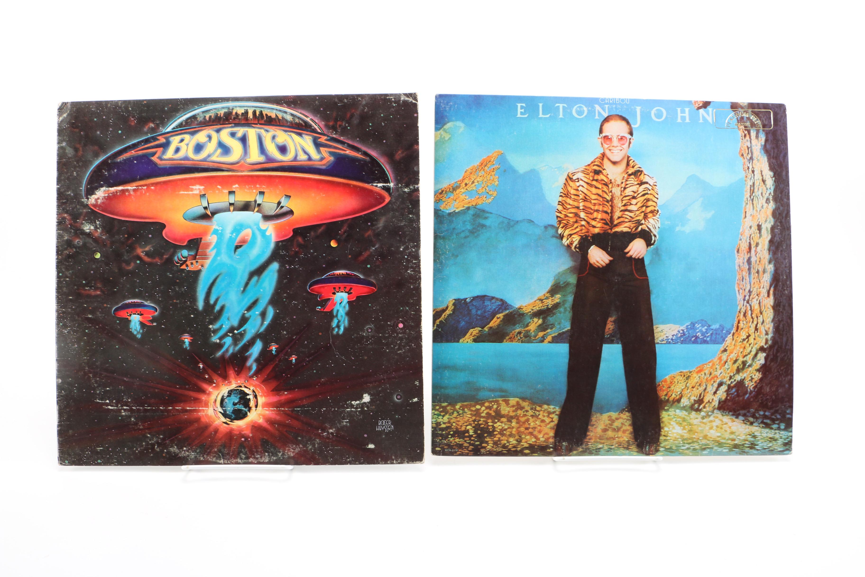 Stevie Ray Vaughan, George Duke and Other Rock, Pop and Jazz LPs