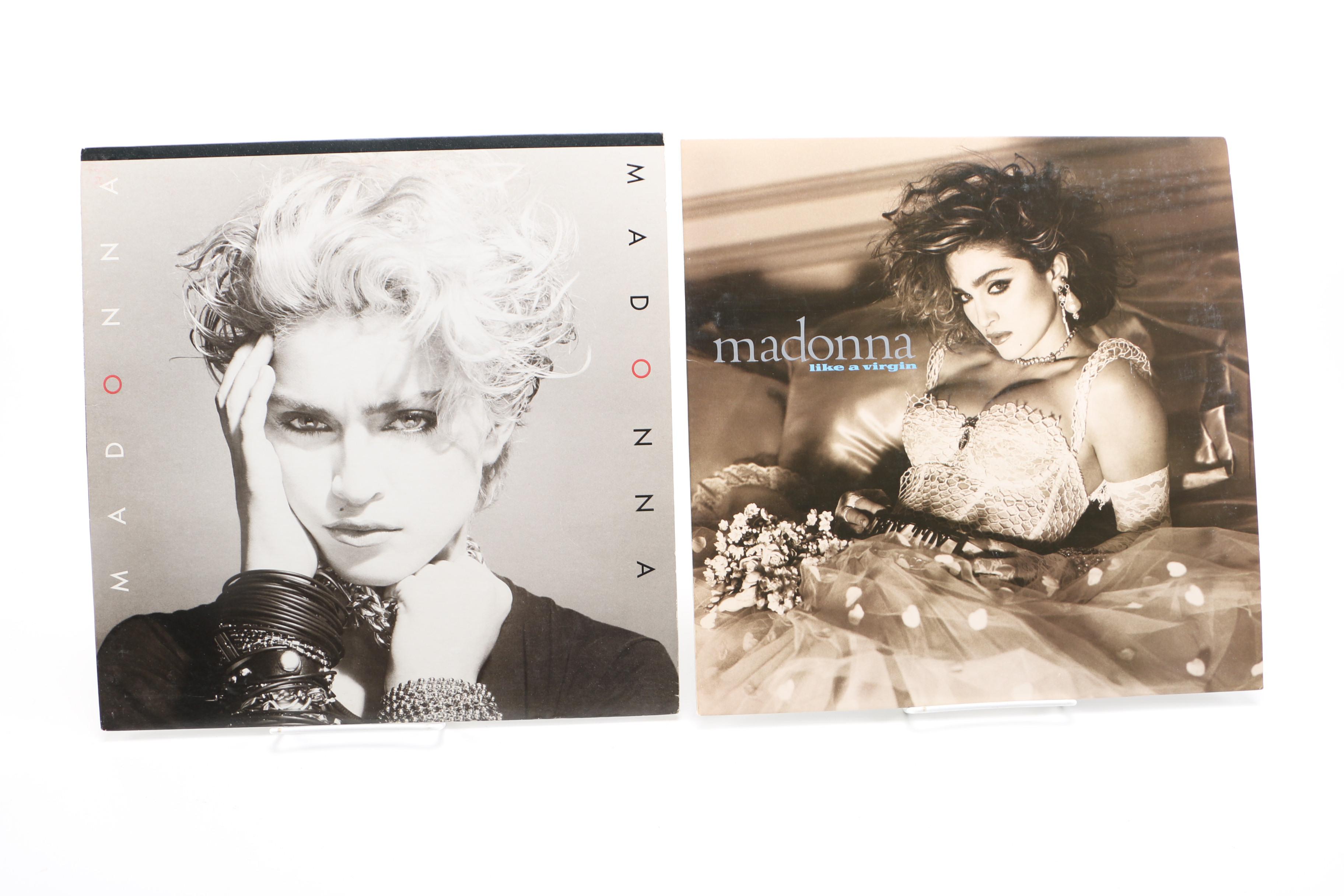 Madonna, Huey Lewis and Other Rock/Pop LPs