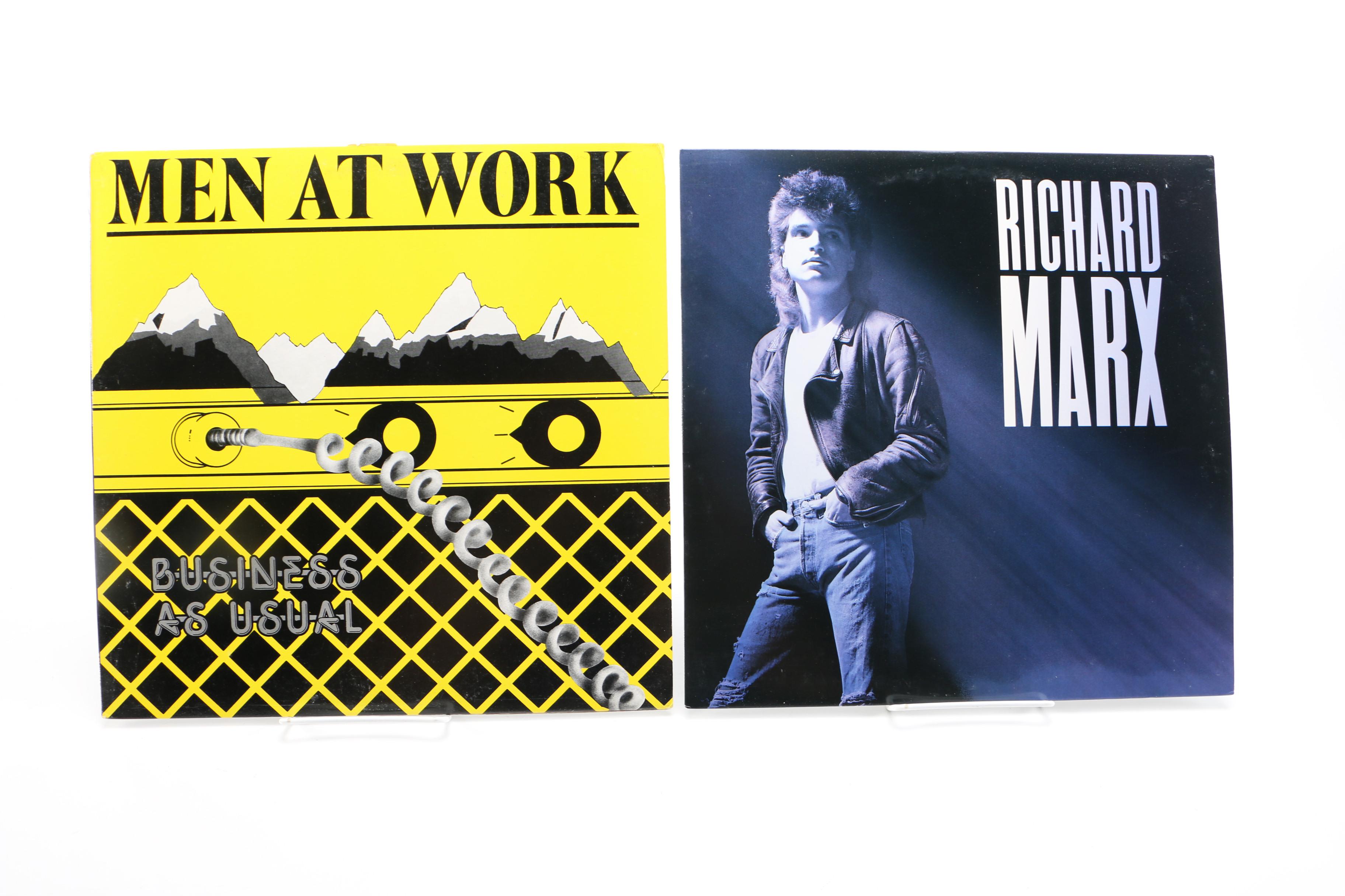 Madonna, Huey Lewis and Other Rock/Pop LPs