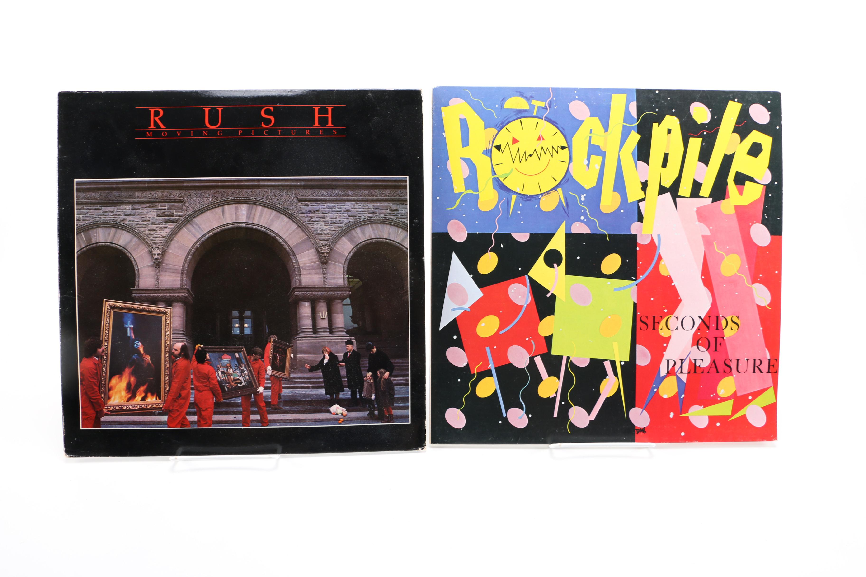 REM, Rush, Pretenders, Other Rock/Pop and Blues LPs