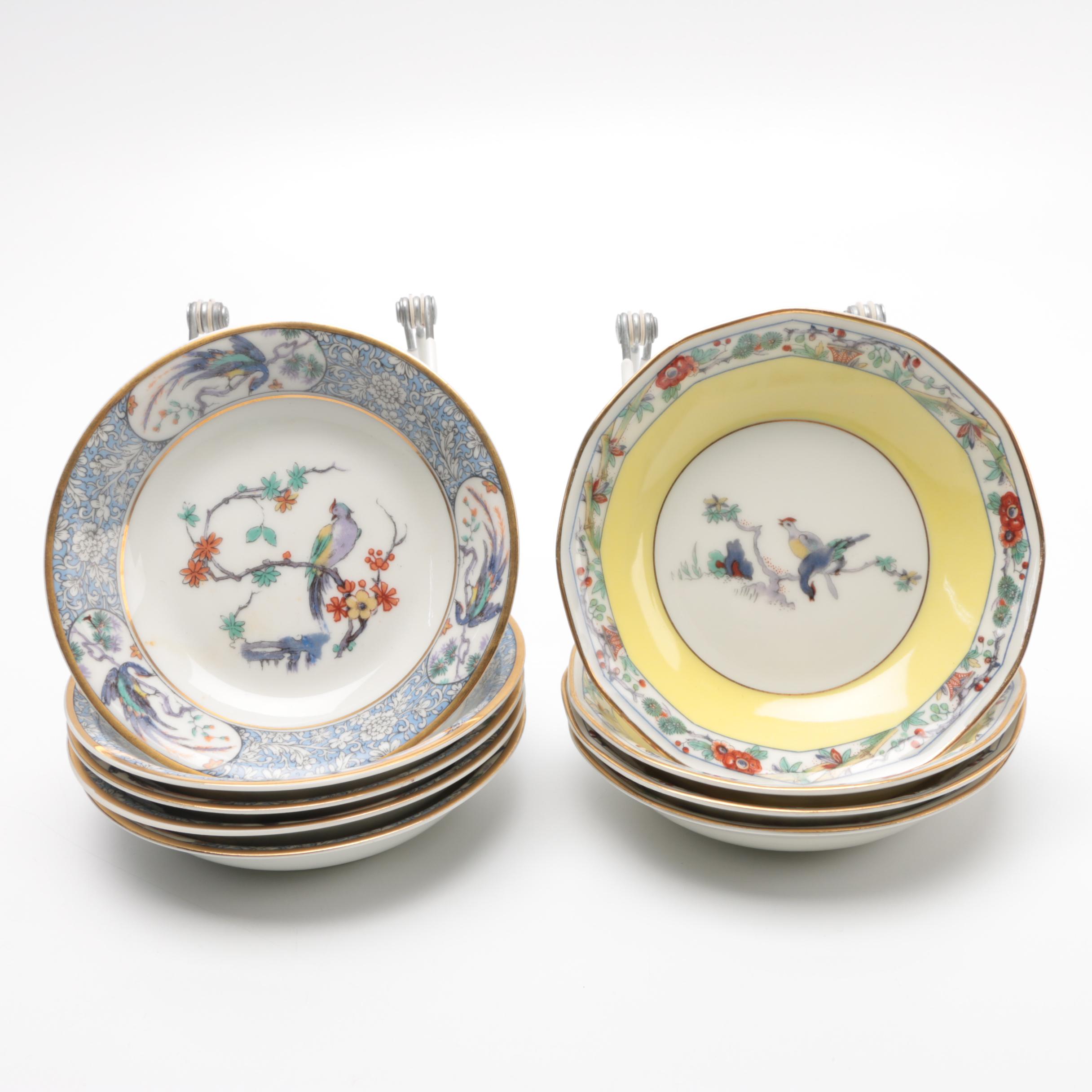 Théodore Haviland Limoges Porcelain Dessert Bowls