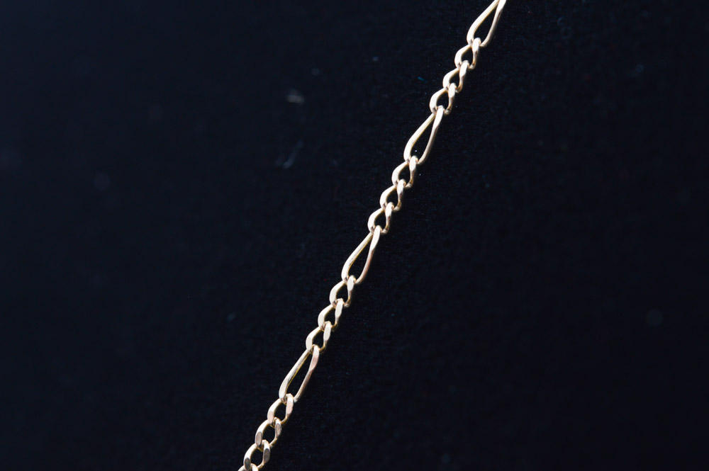 14K Yellow Gold Figaro Link Chain