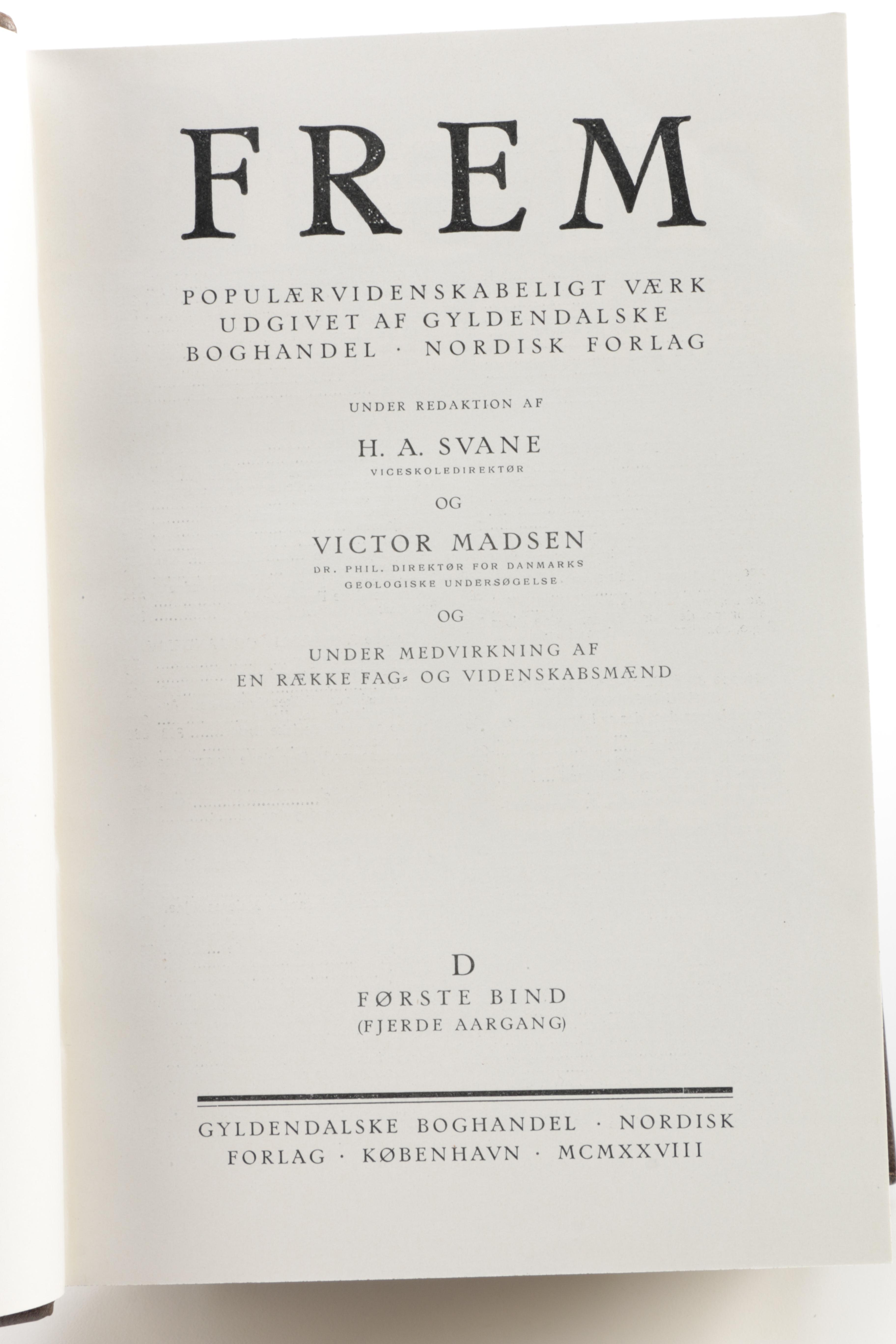 Collection of Vintage Danish Books