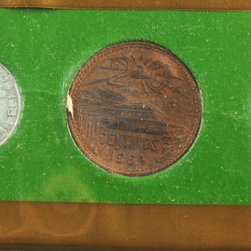 Mexican Type Coin Set from the Mid-1960s