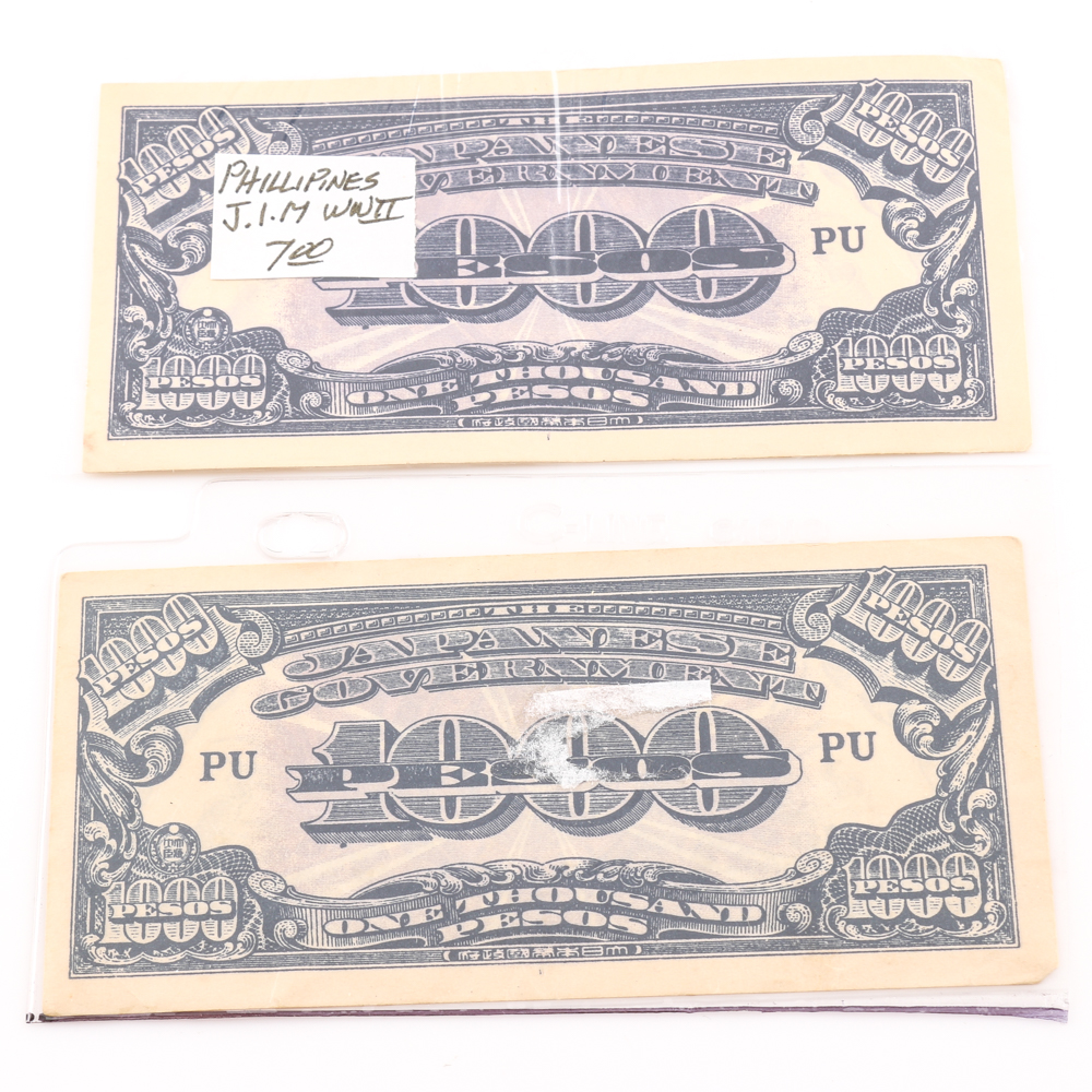 Eight Banknotes from the Philippines