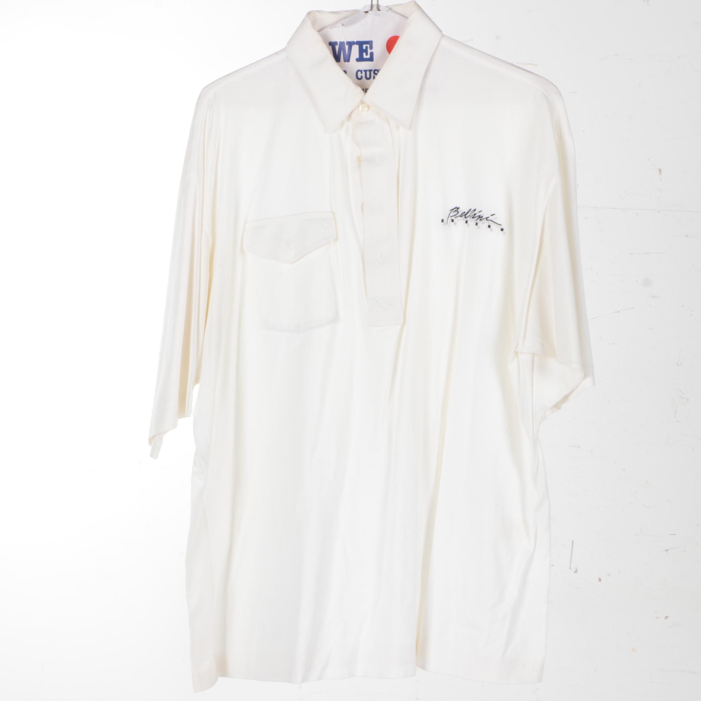 White Bellini Polo Shirt by Outer Banks
