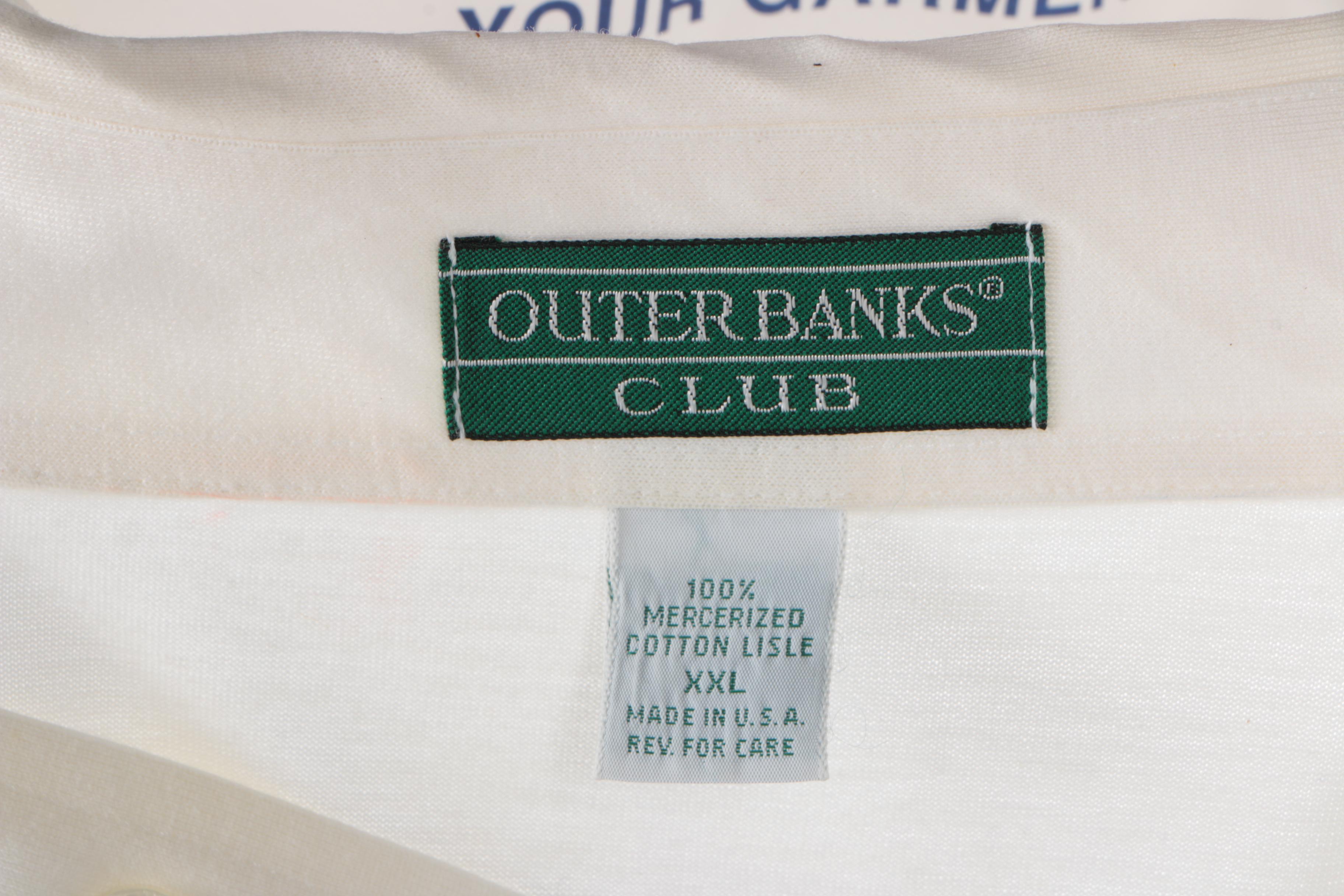 White Bellini Polo Shirt by Outer Banks