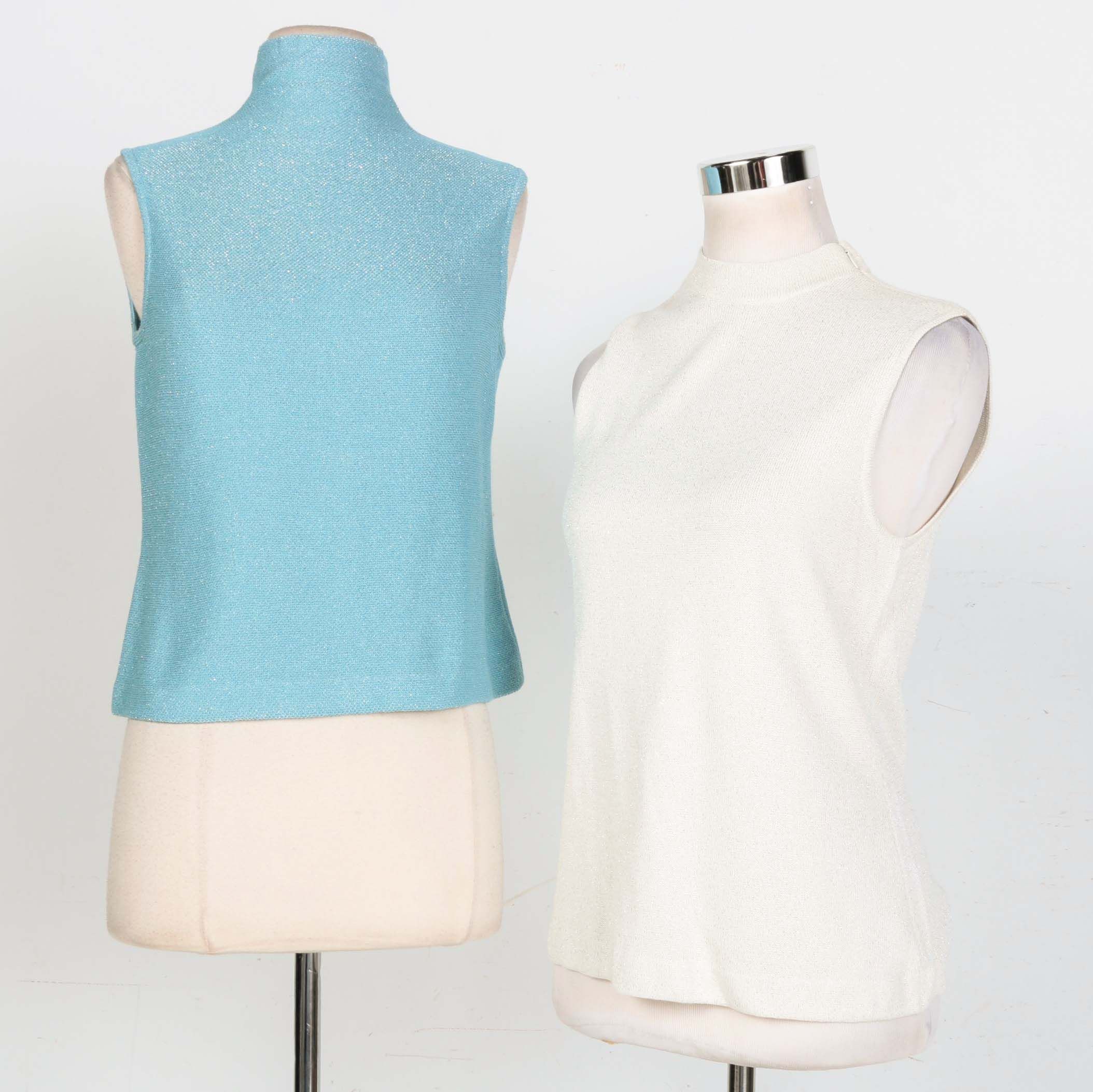 St. Johns Mock Neck Tops