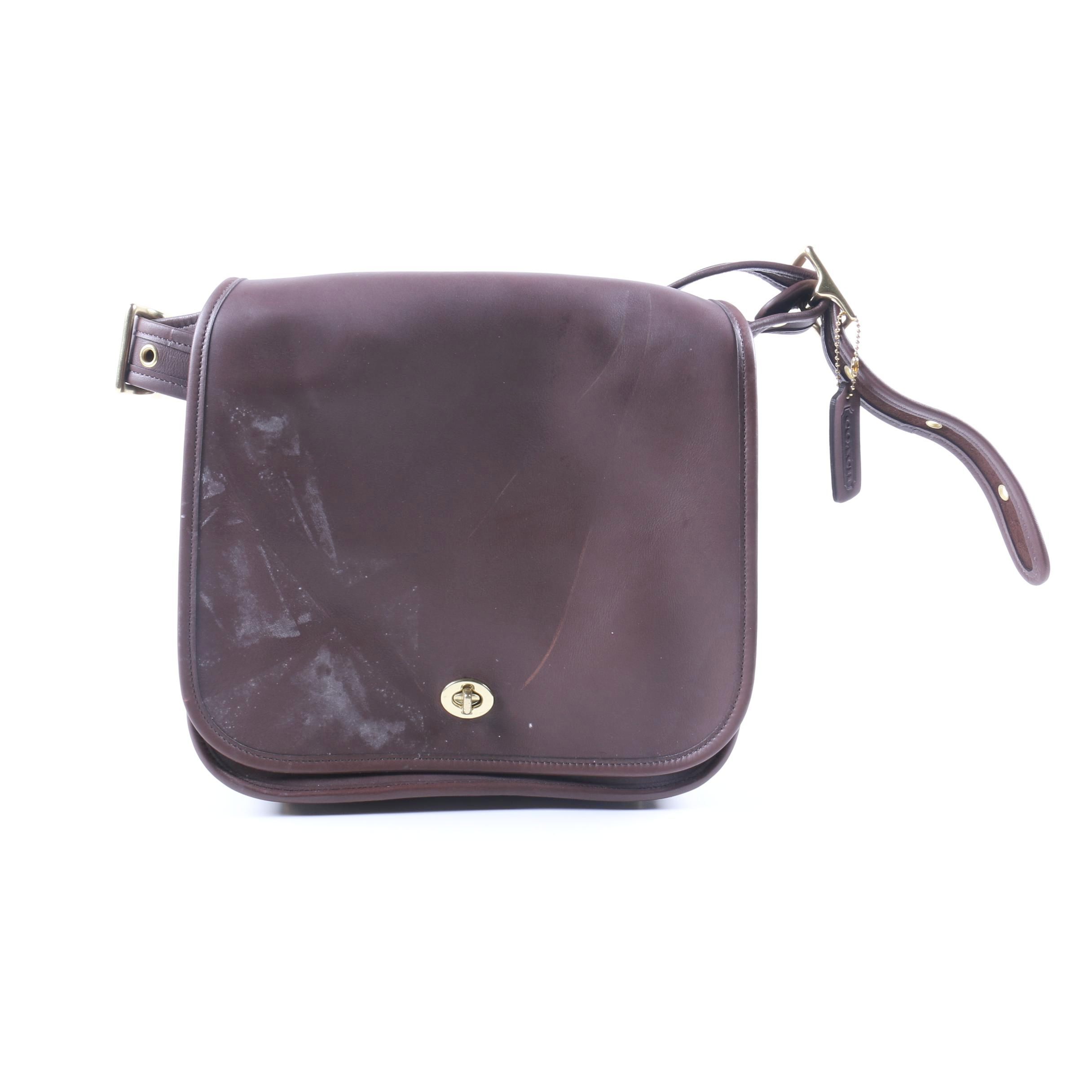 Coach Leather Shoulder Bag