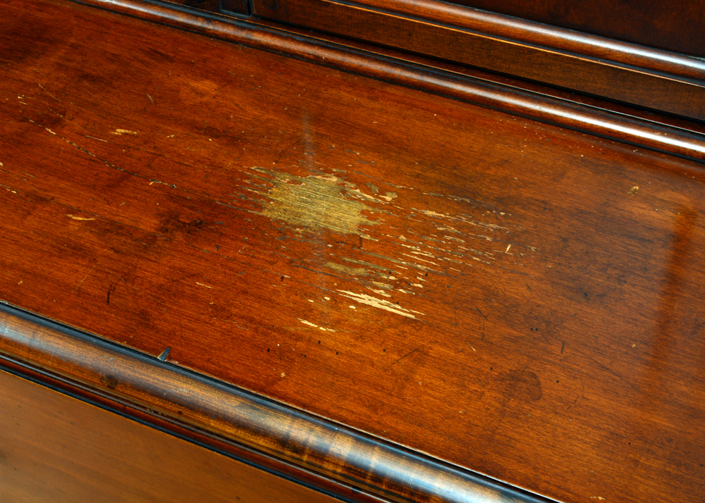 Vintage Jacobean Revival Inspired Display Cabinet on Buffet