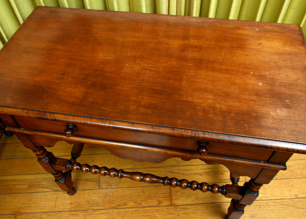 Vintage William and Mary Revival Style Console Table