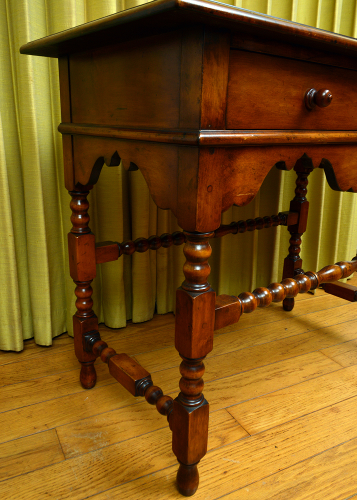 Vintage William and Mary Revival Style Console Table