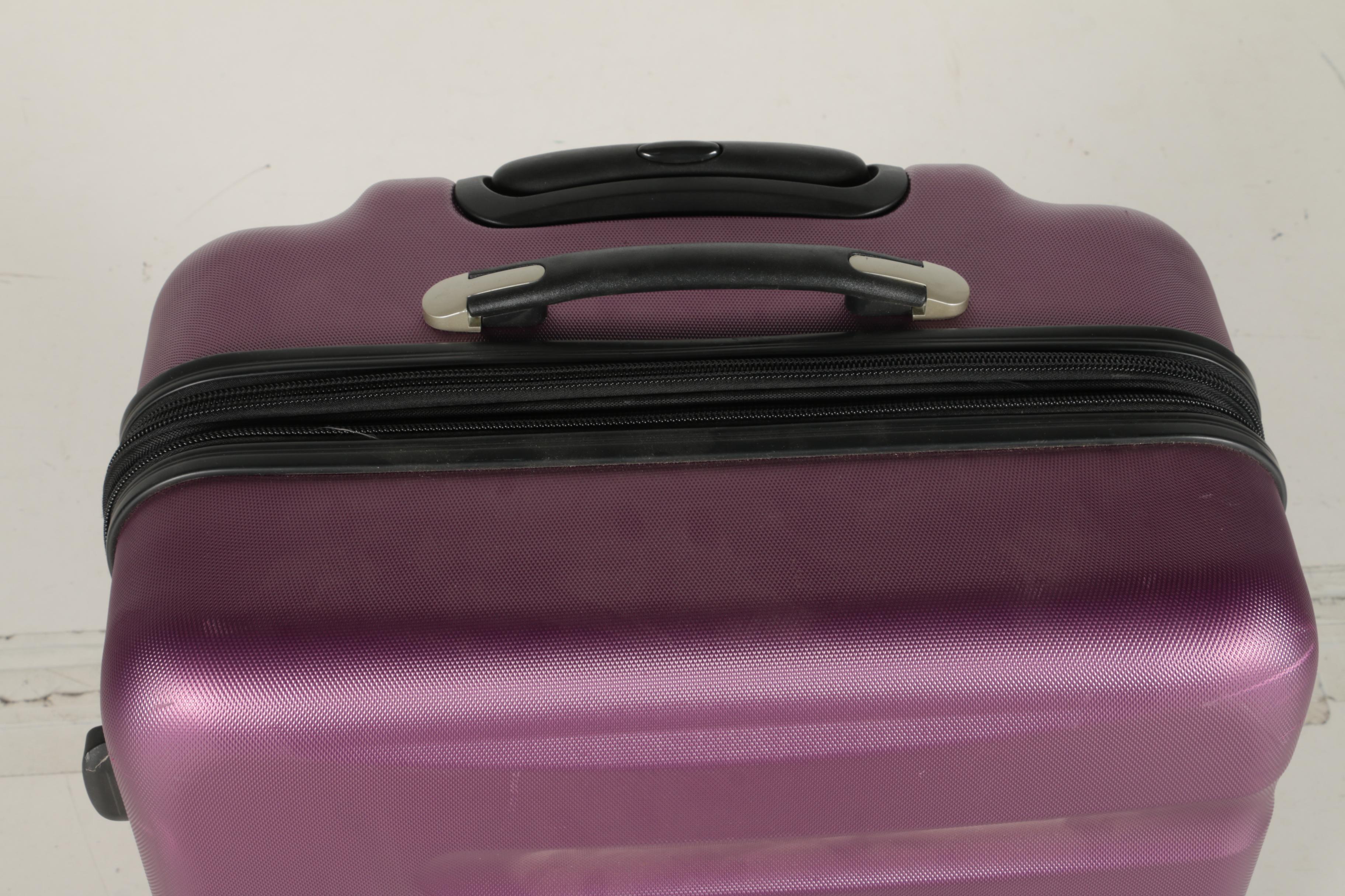 Heys Pink Hard Shell Suitcase