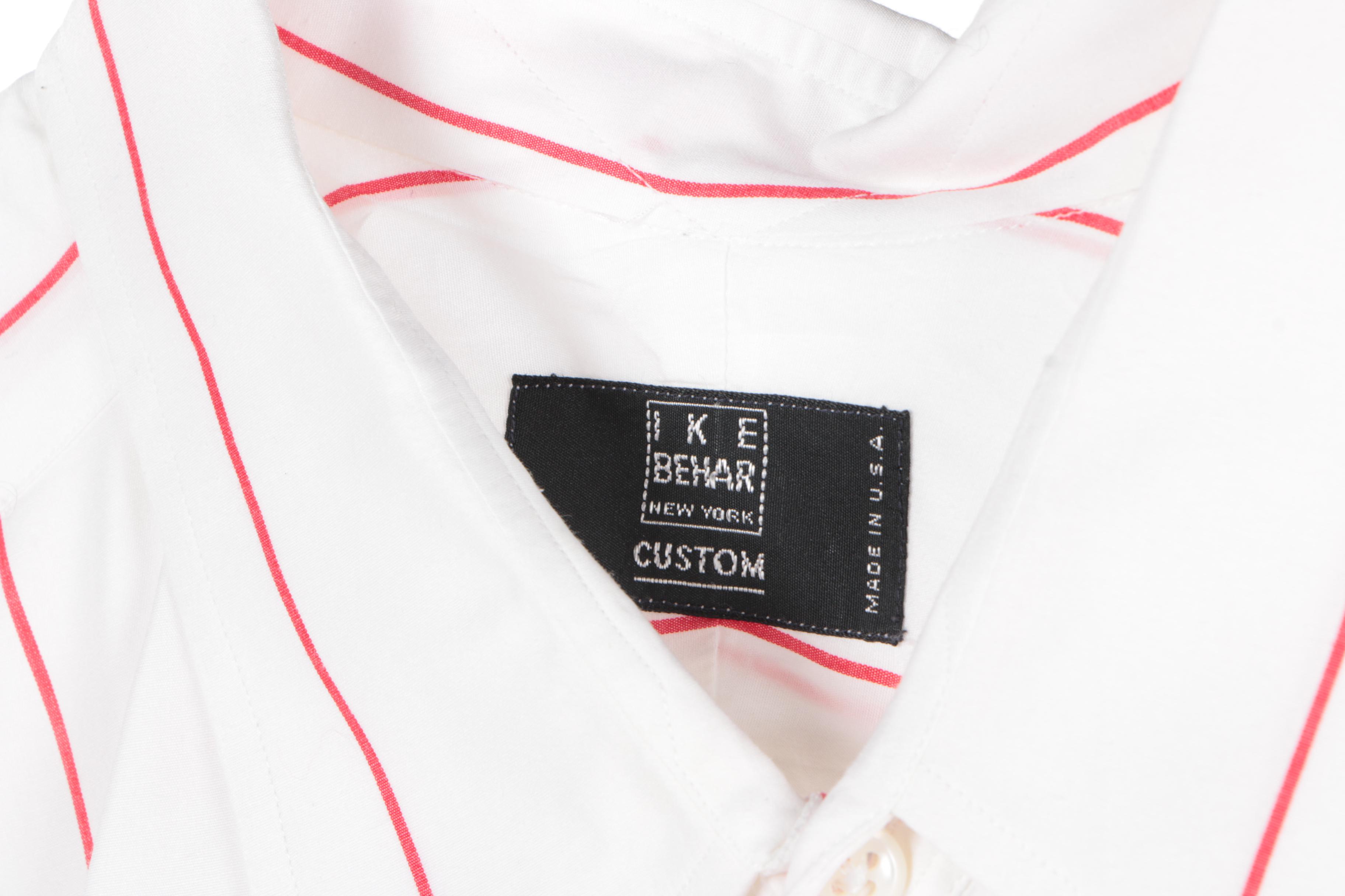 Men's Ike Behar Custom Tailored Shirts