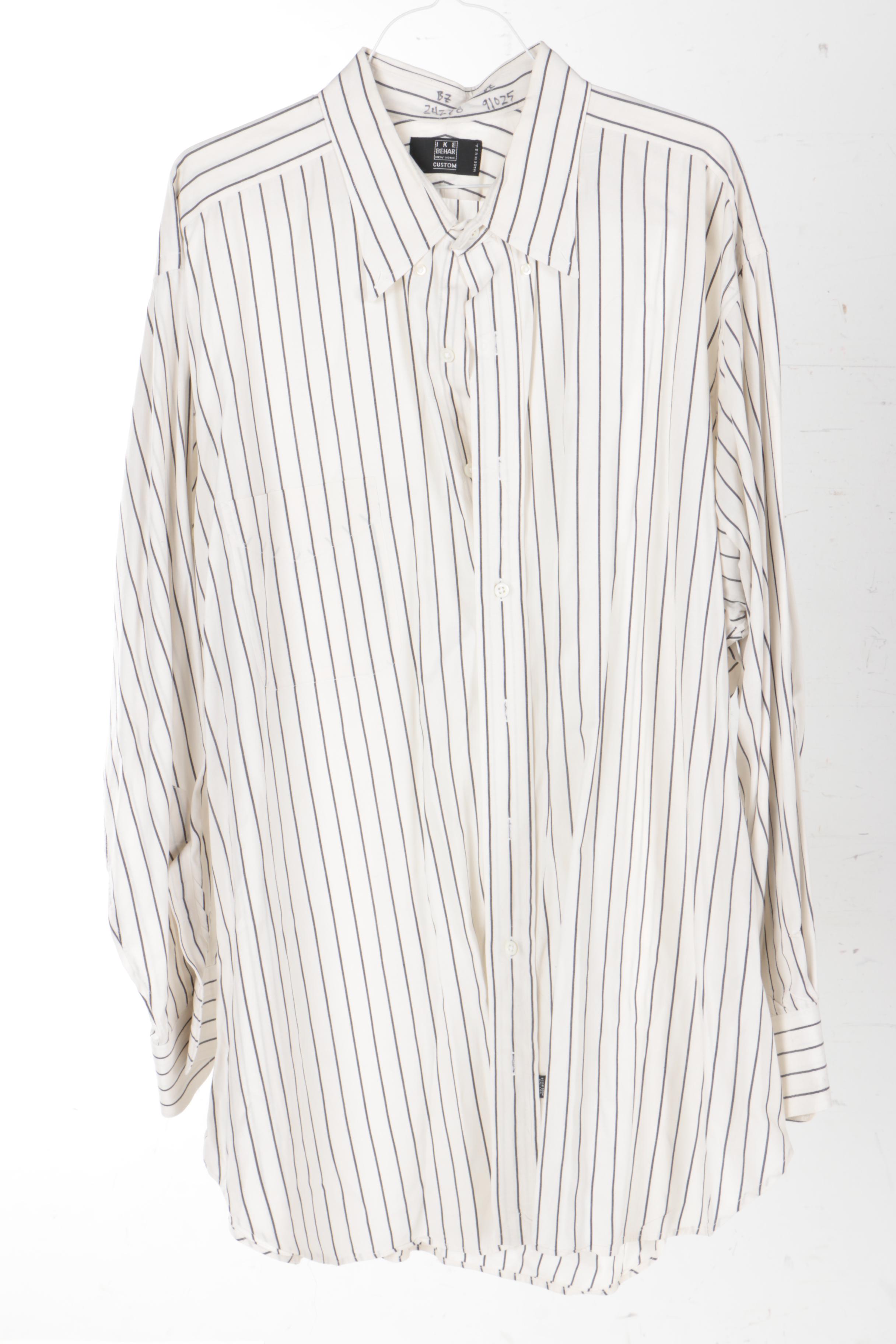 Men's Ike Behar Custom Tailored Shirts