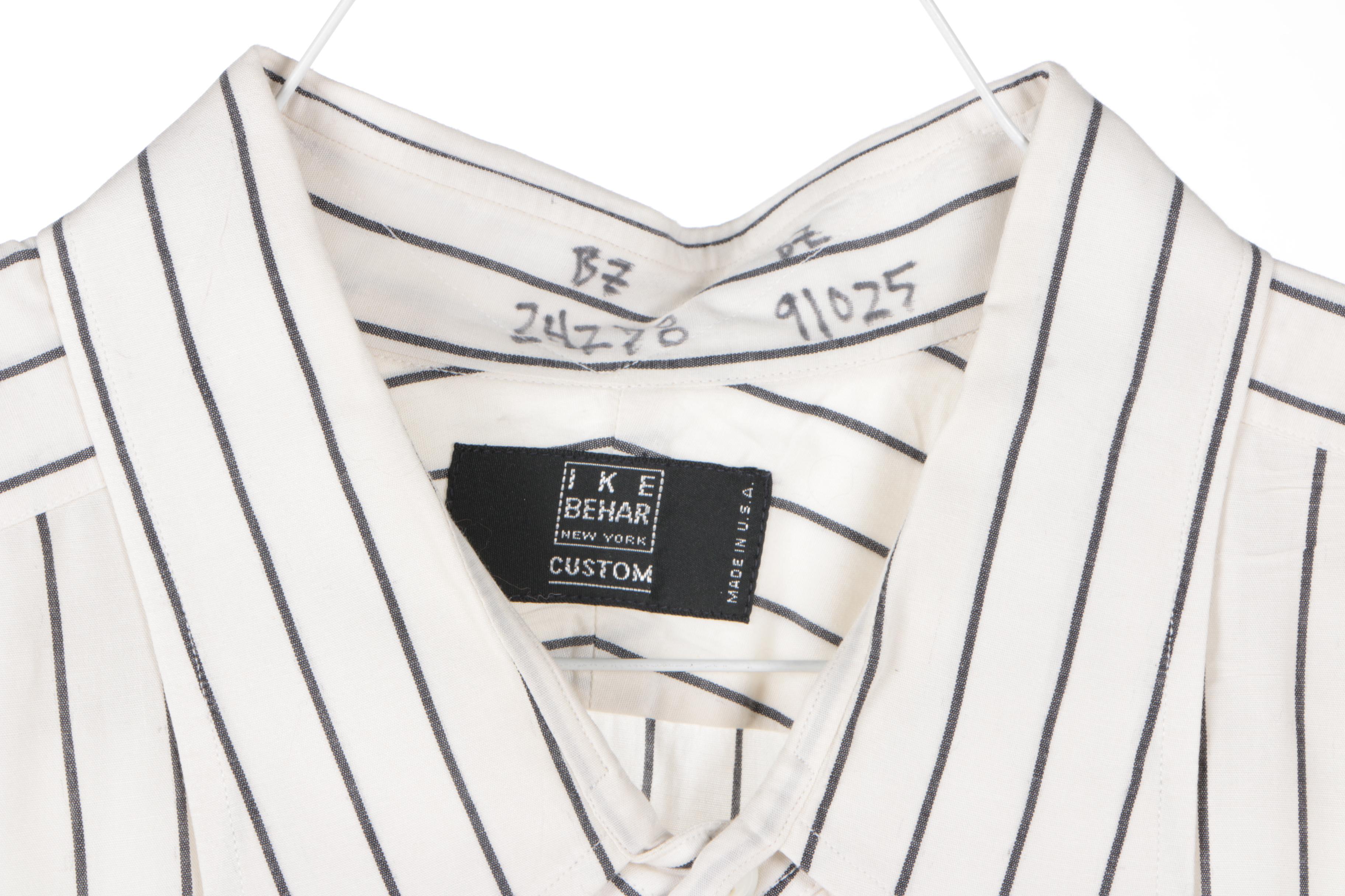 Men's Ike Behar Custom Tailored Shirts