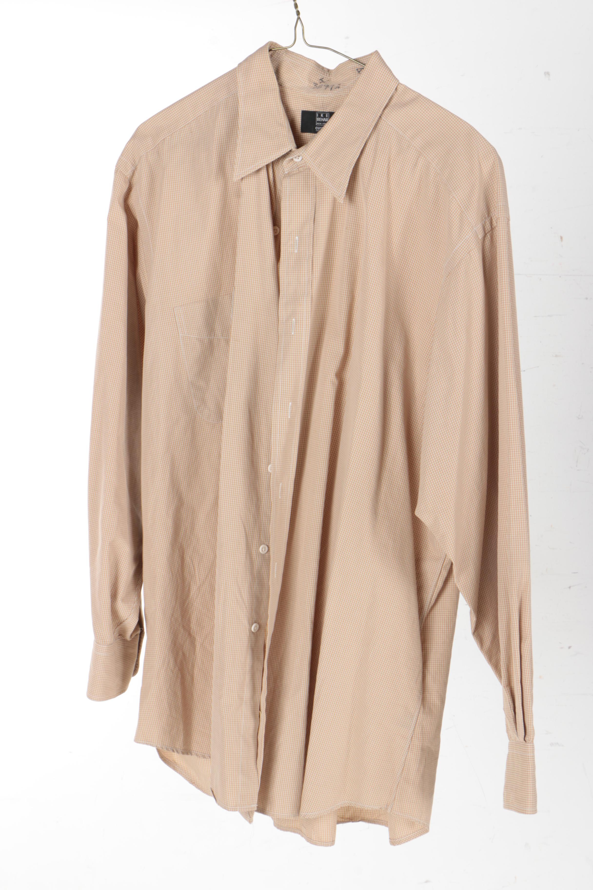 Men's Ike Behar Custom Tailored Shirts