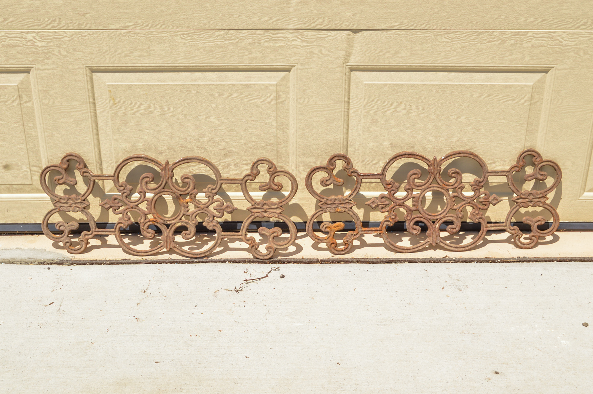 Wrought Iron Garden Edging