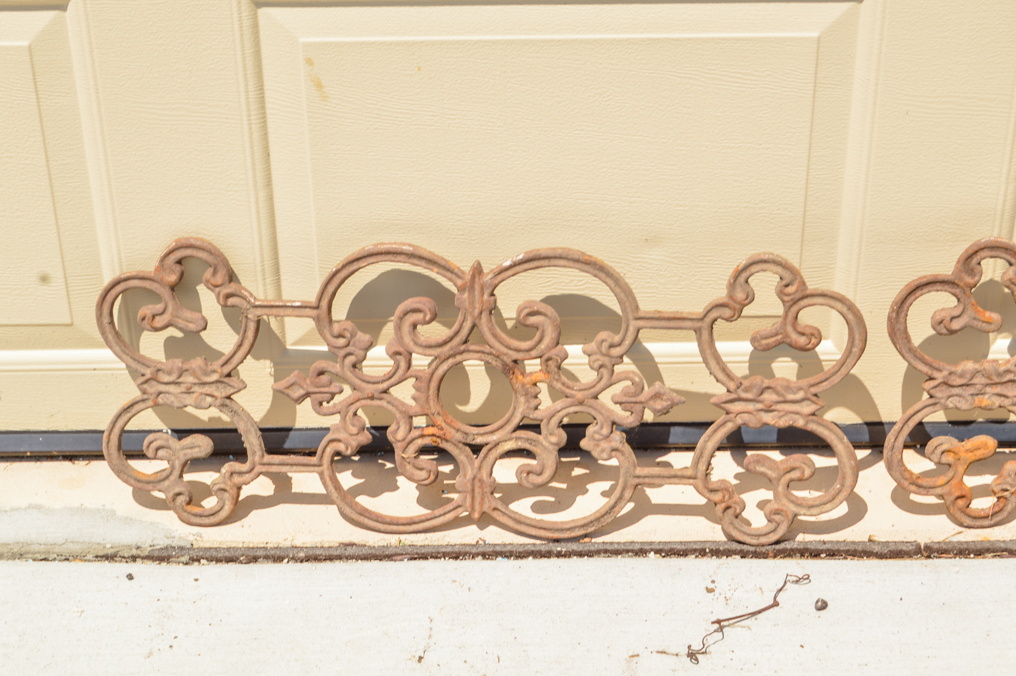 Wrought Iron Garden Edging