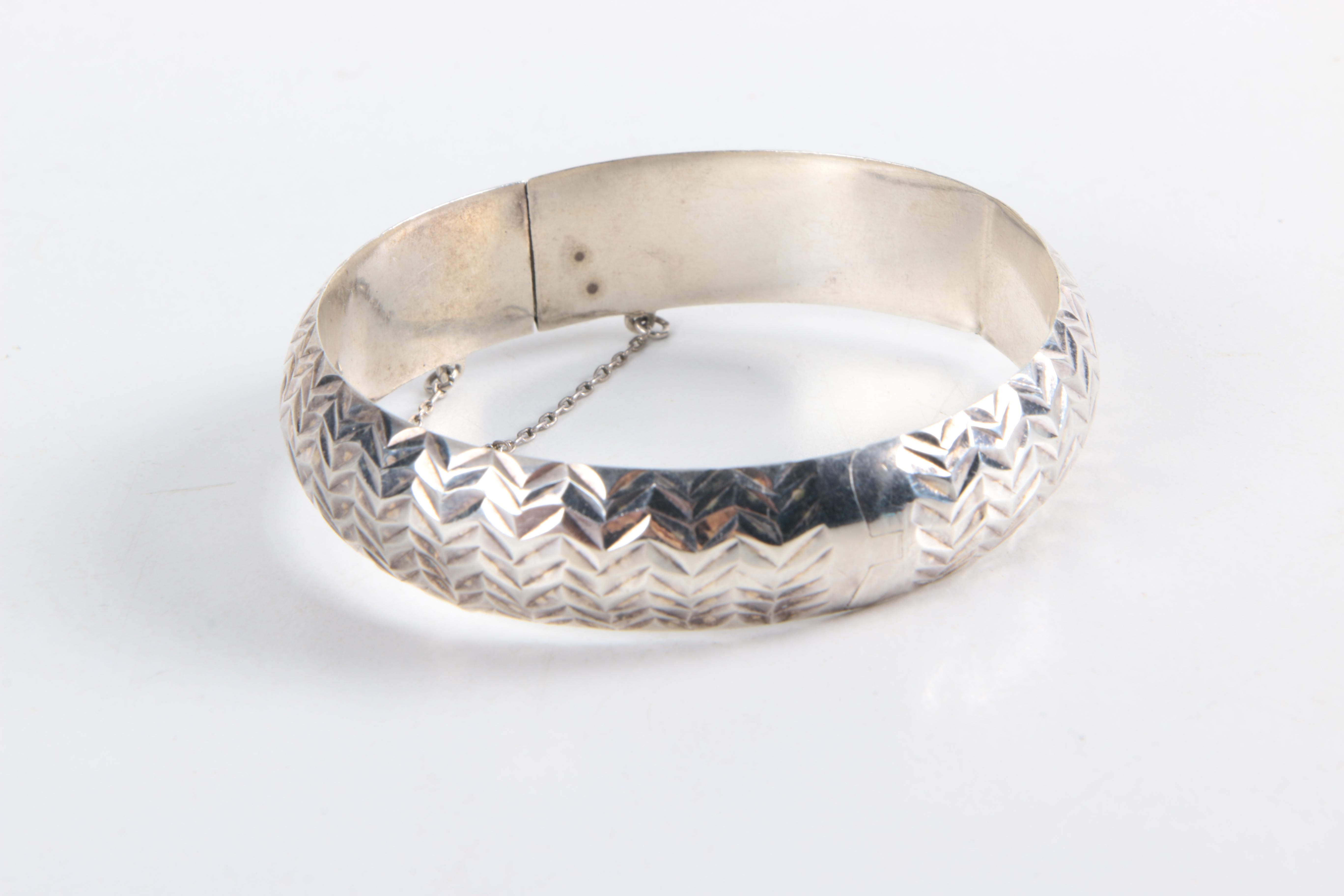 Sterling Silver Bracelets and Cuffs