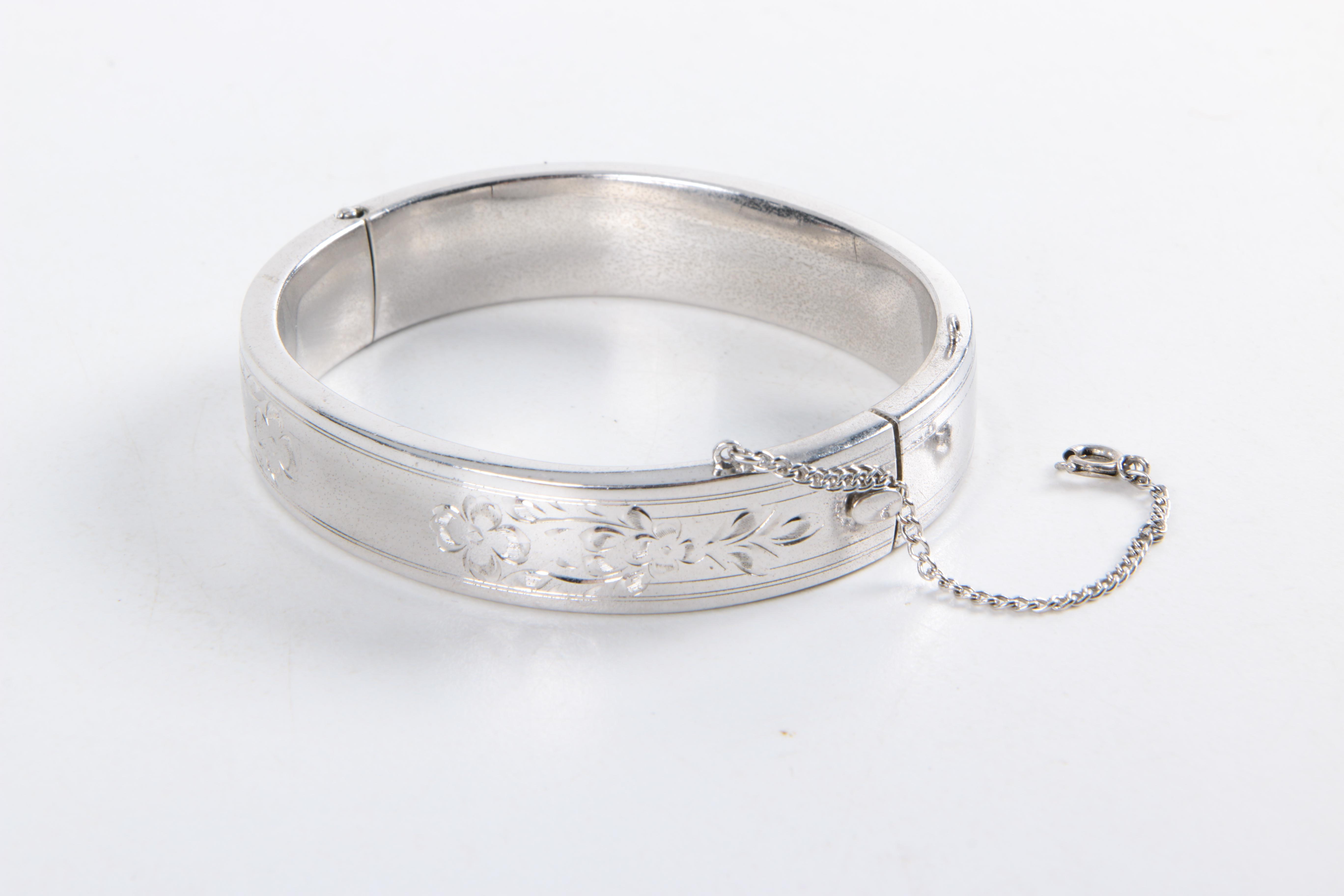 Sterling Silver Bracelets and Cuffs