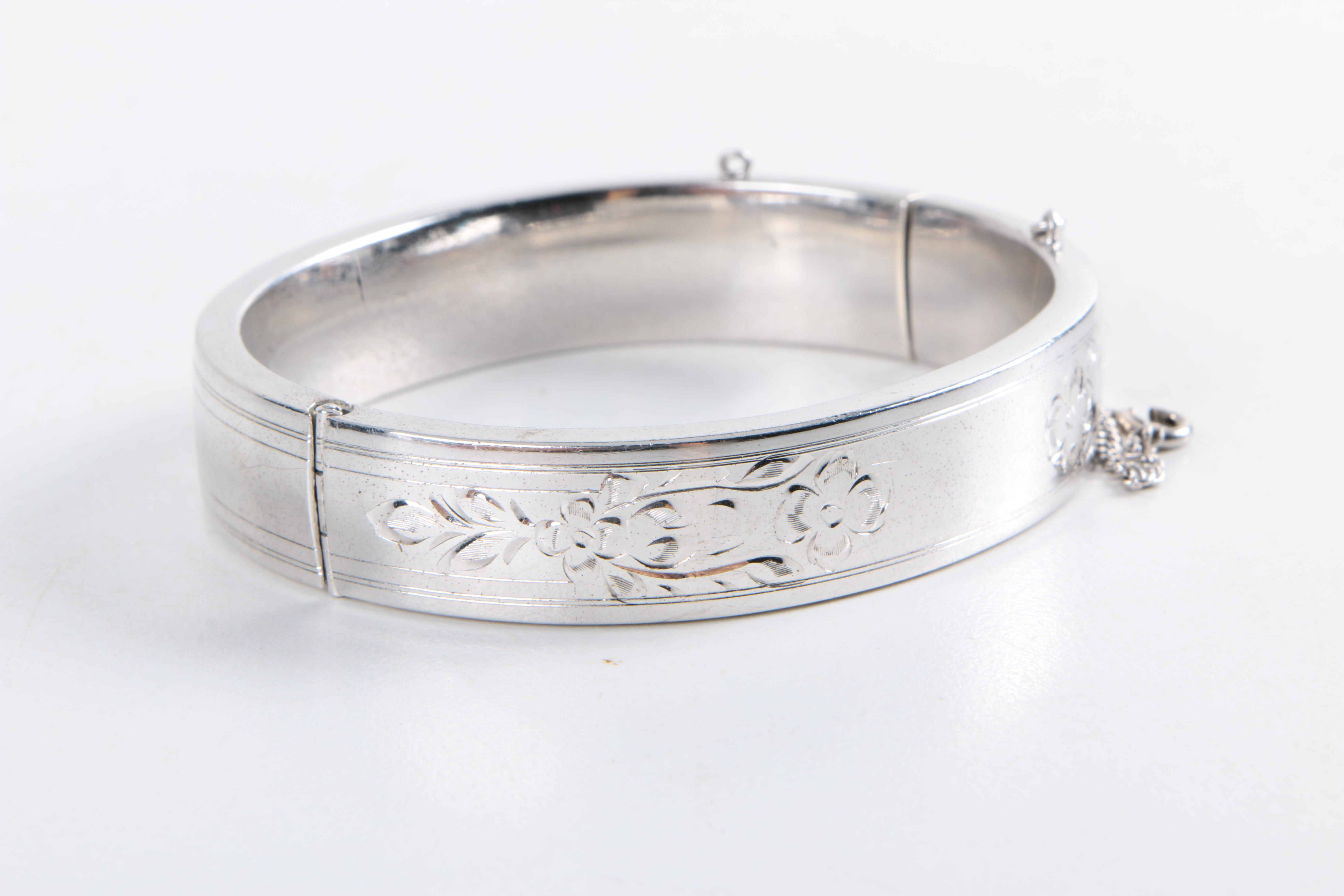 Sterling Silver Bracelets and Cuffs