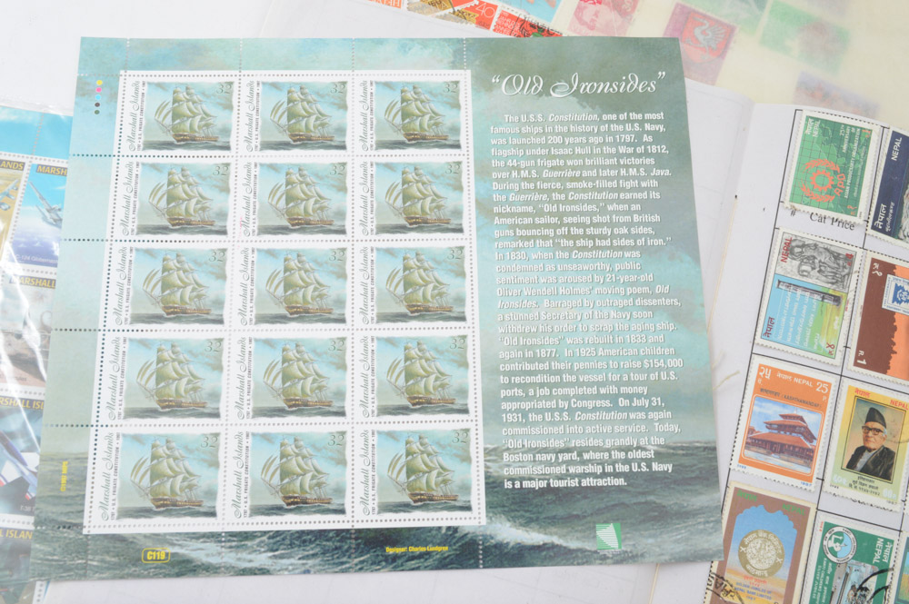 International Stamp Collection Featuring Kenmore World Set