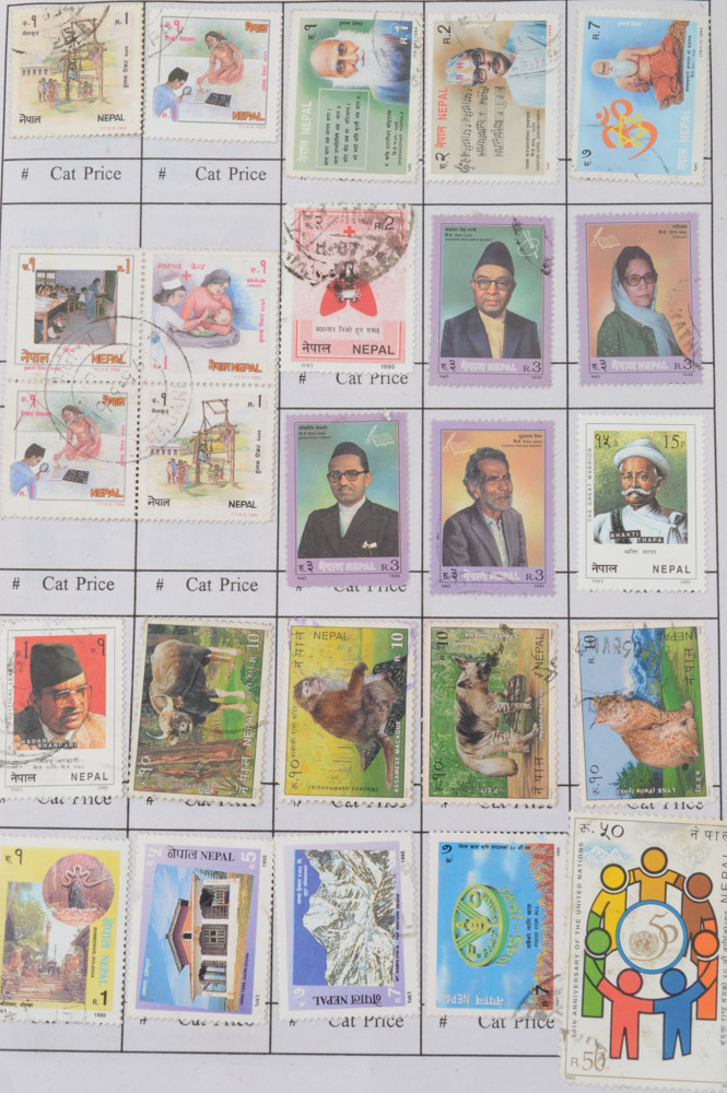 International Stamp Collection Featuring Kenmore World Set