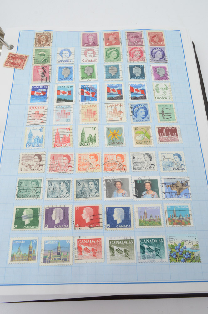 International Stamp Collection Featuring Kenmore World Set
