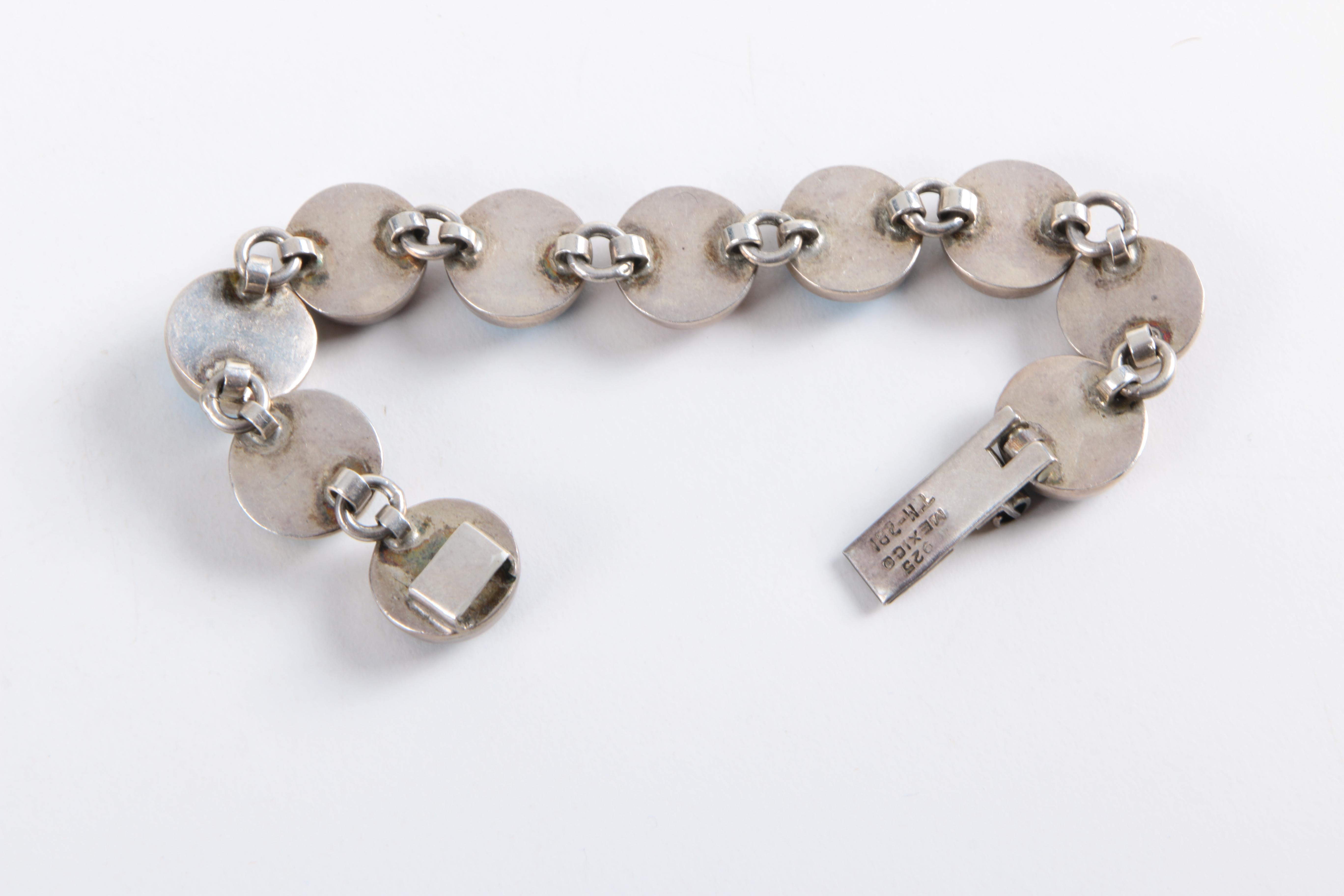 Sterling Silver Jewelry including Signed Mexican Sterling