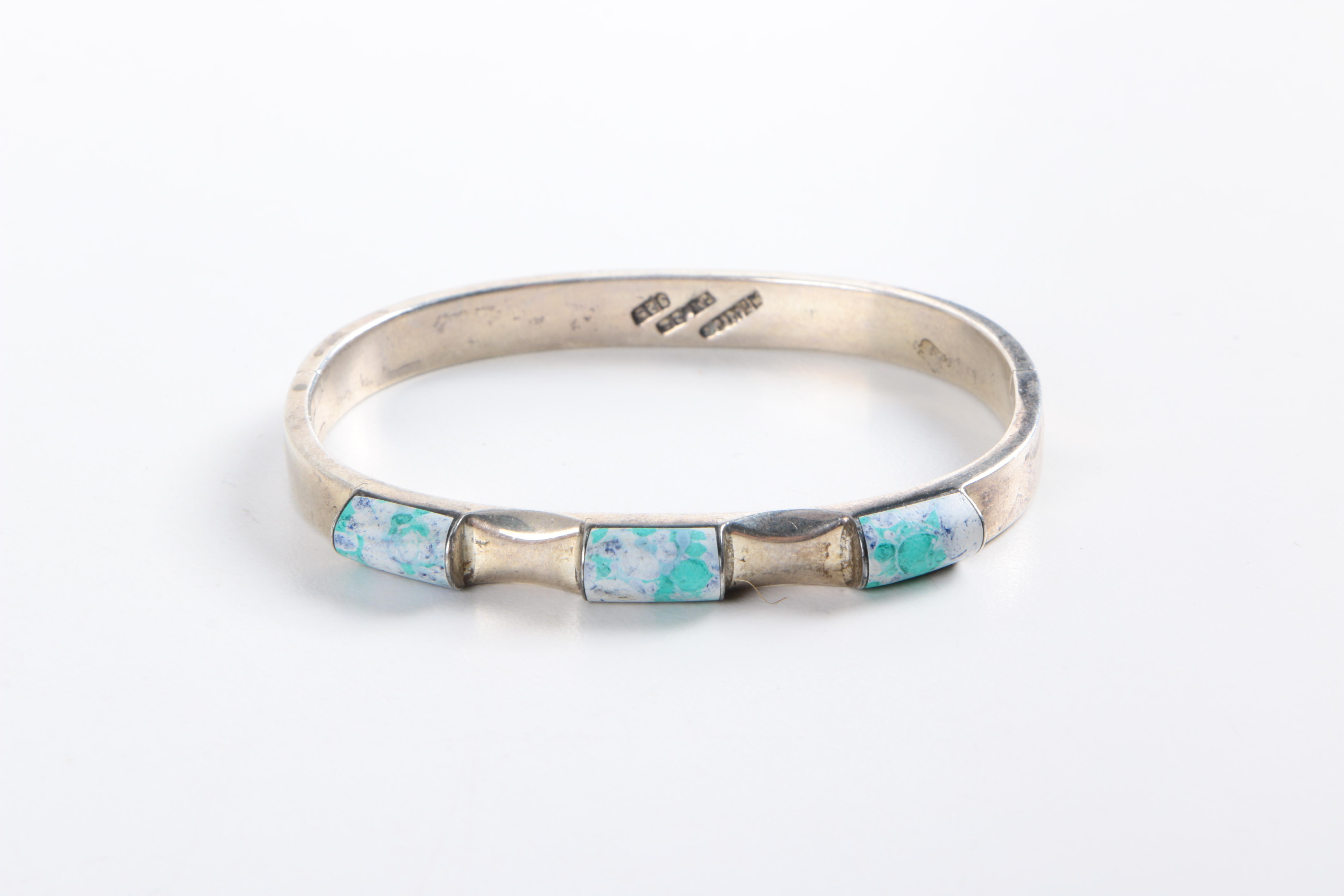 Sterling Silver Jewelry including Signed Mexican Sterling