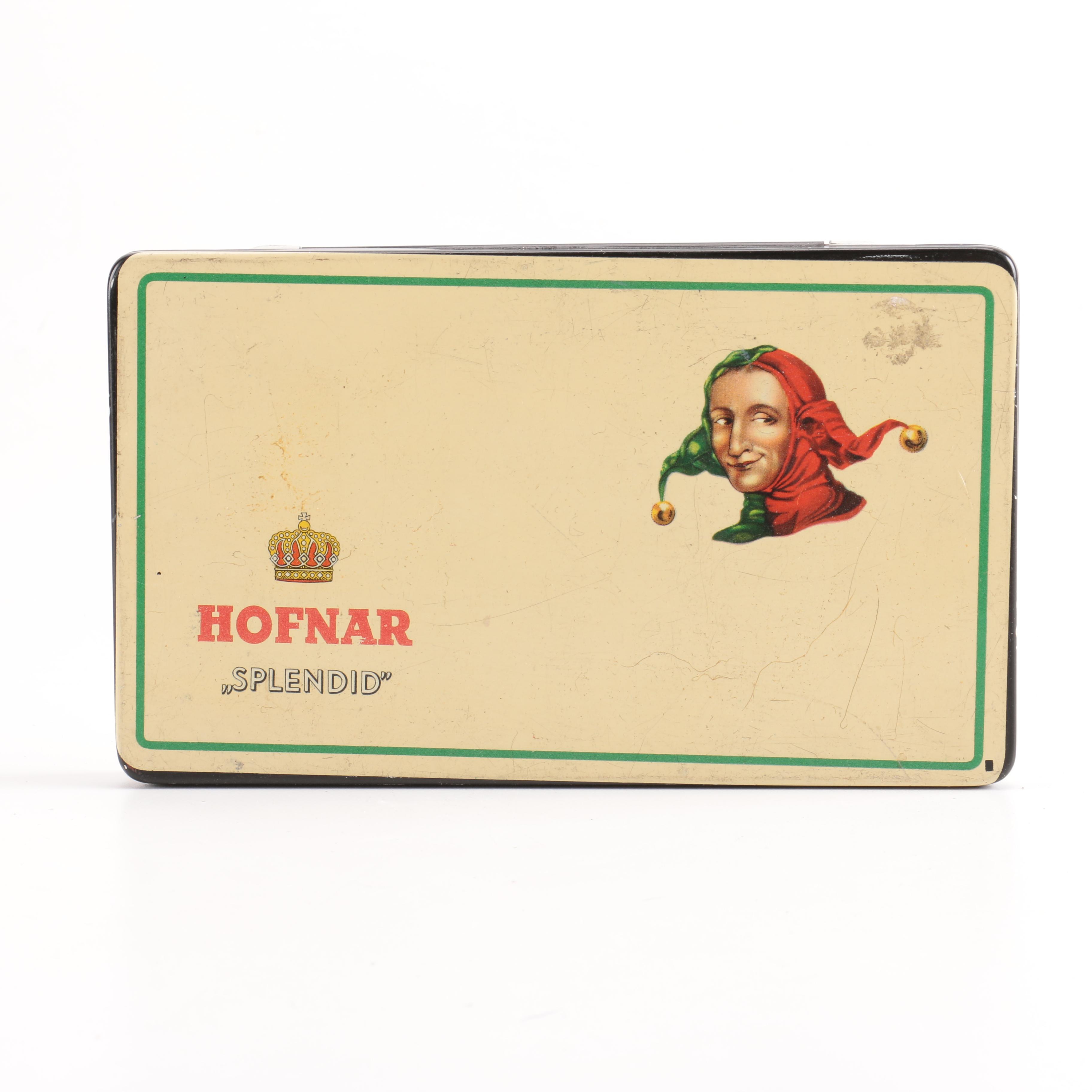 Vintage Hofnar Cigar Tin