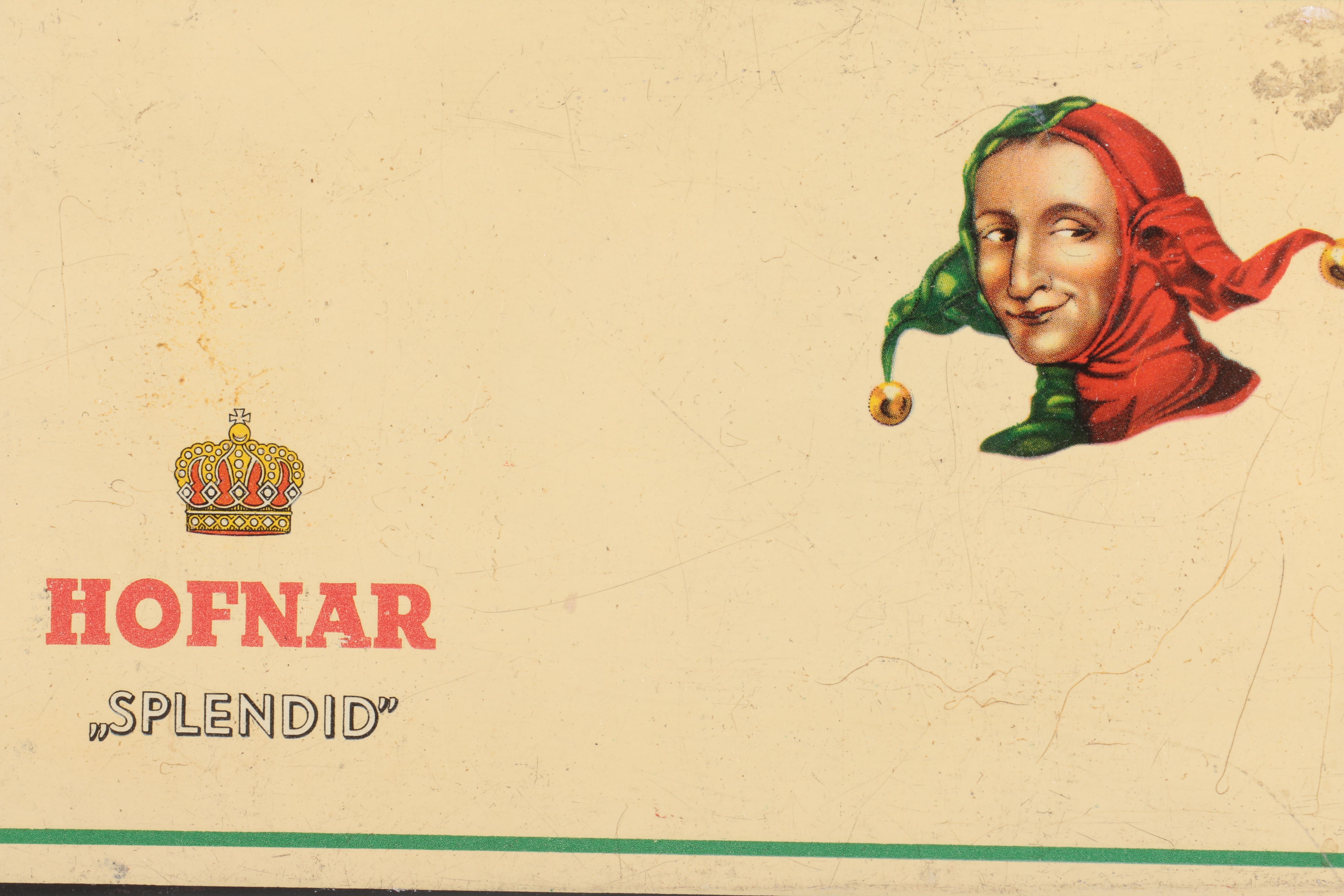 Vintage Hofnar Cigar Tin