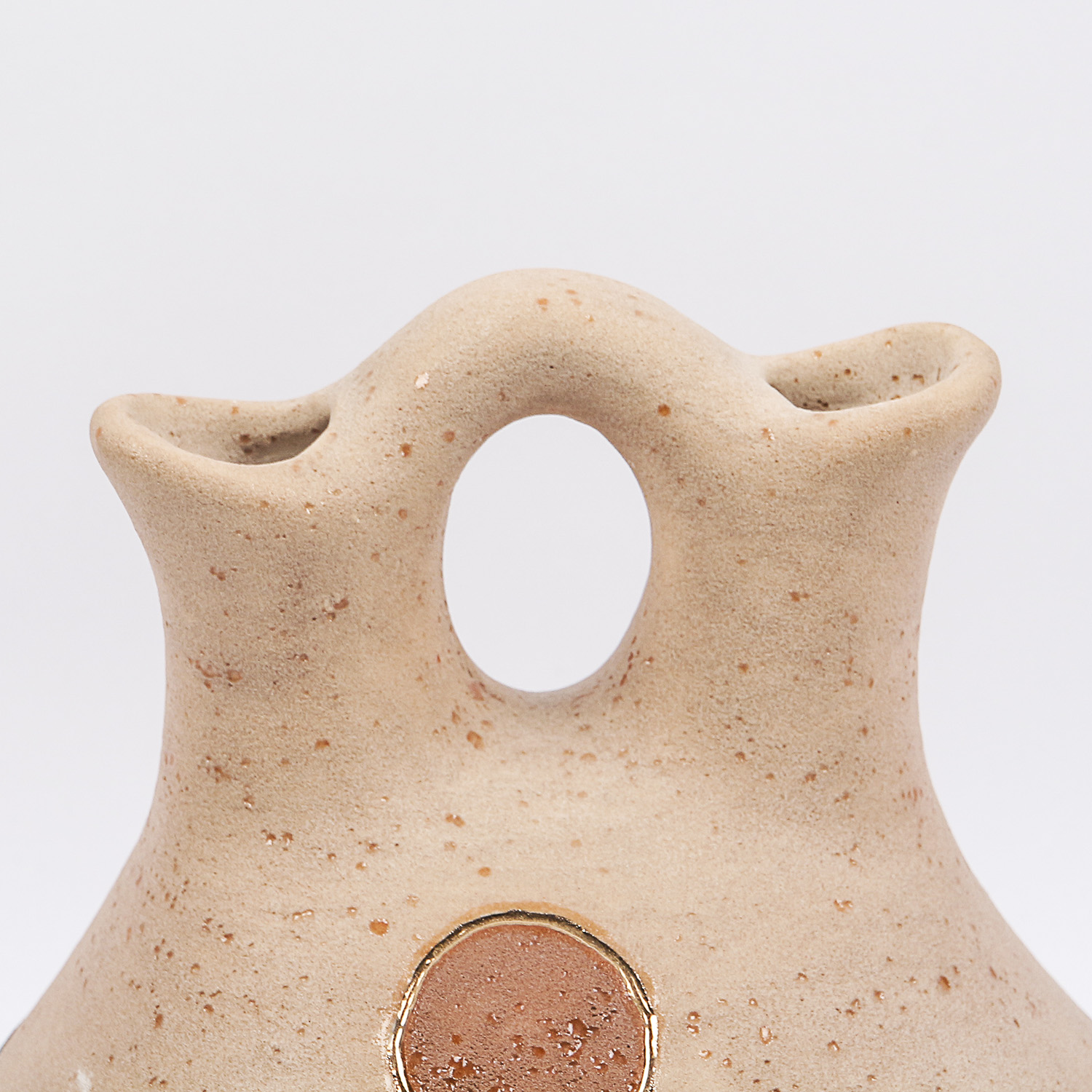 Joan Goode Vessel with 22K Gold Accents