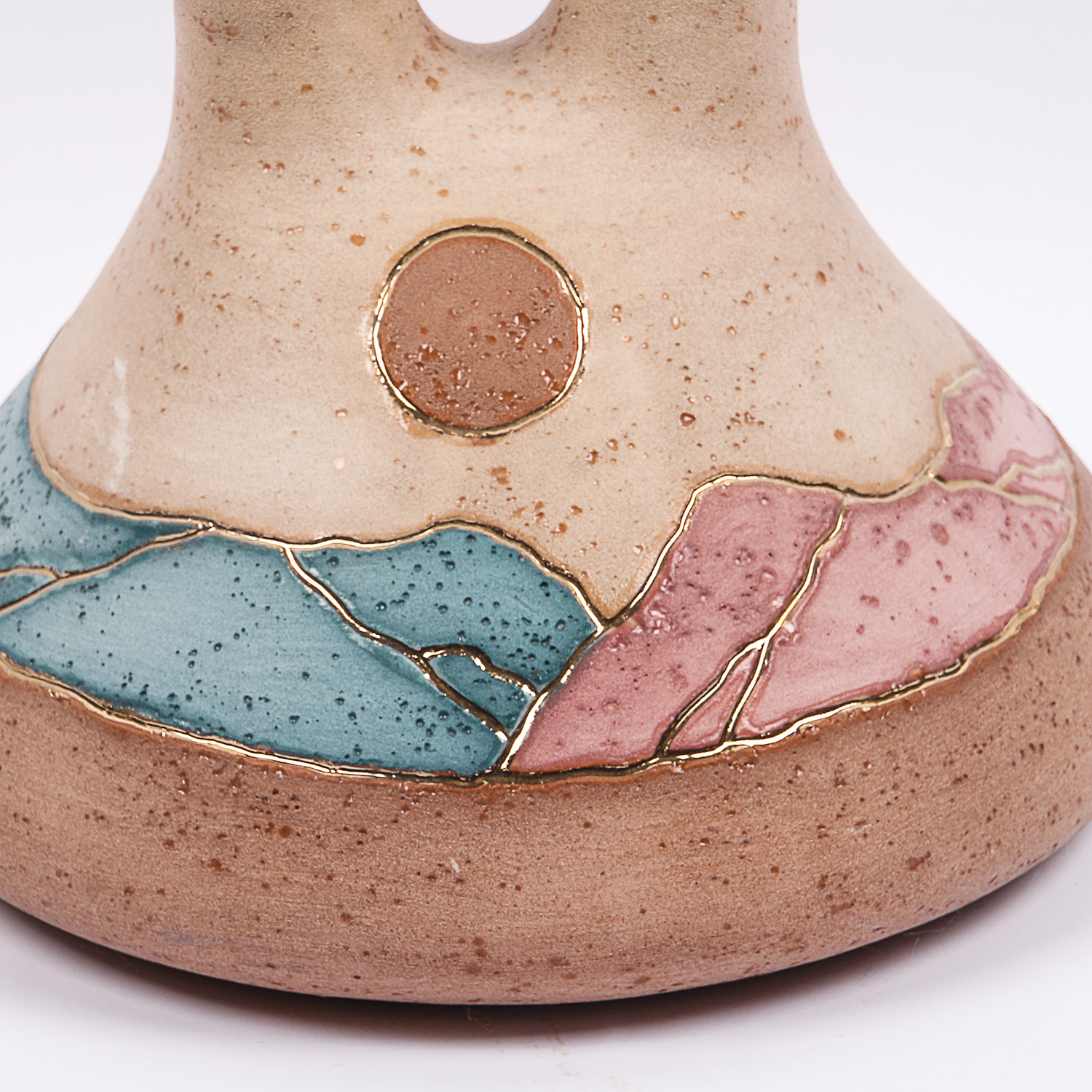 Joan Goode Vessel with 22K Gold Accents