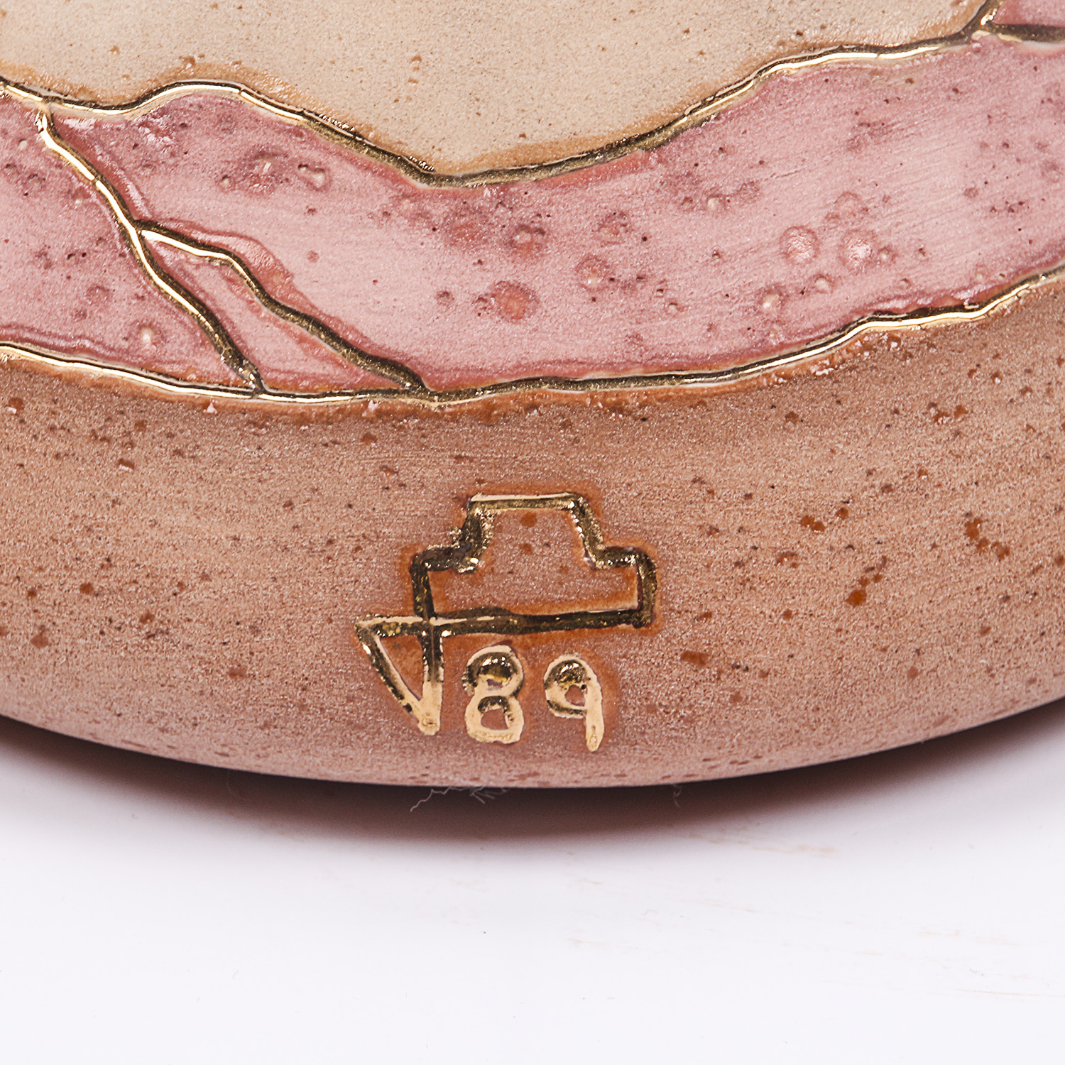 Joan Goode Vessel with 22K Gold Accents