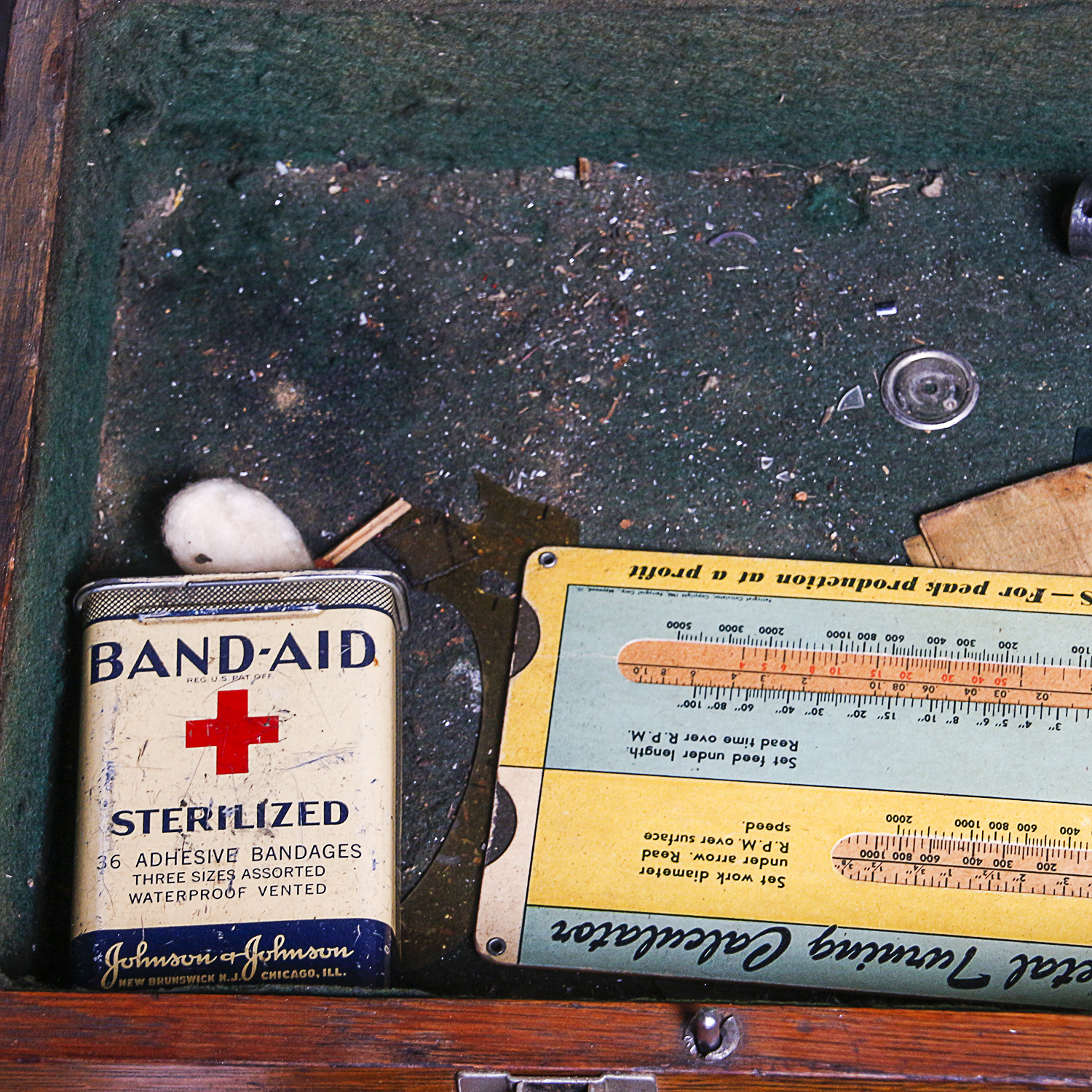 H. Gerstner & Sons Machinist Oak Tool Chest With Contents