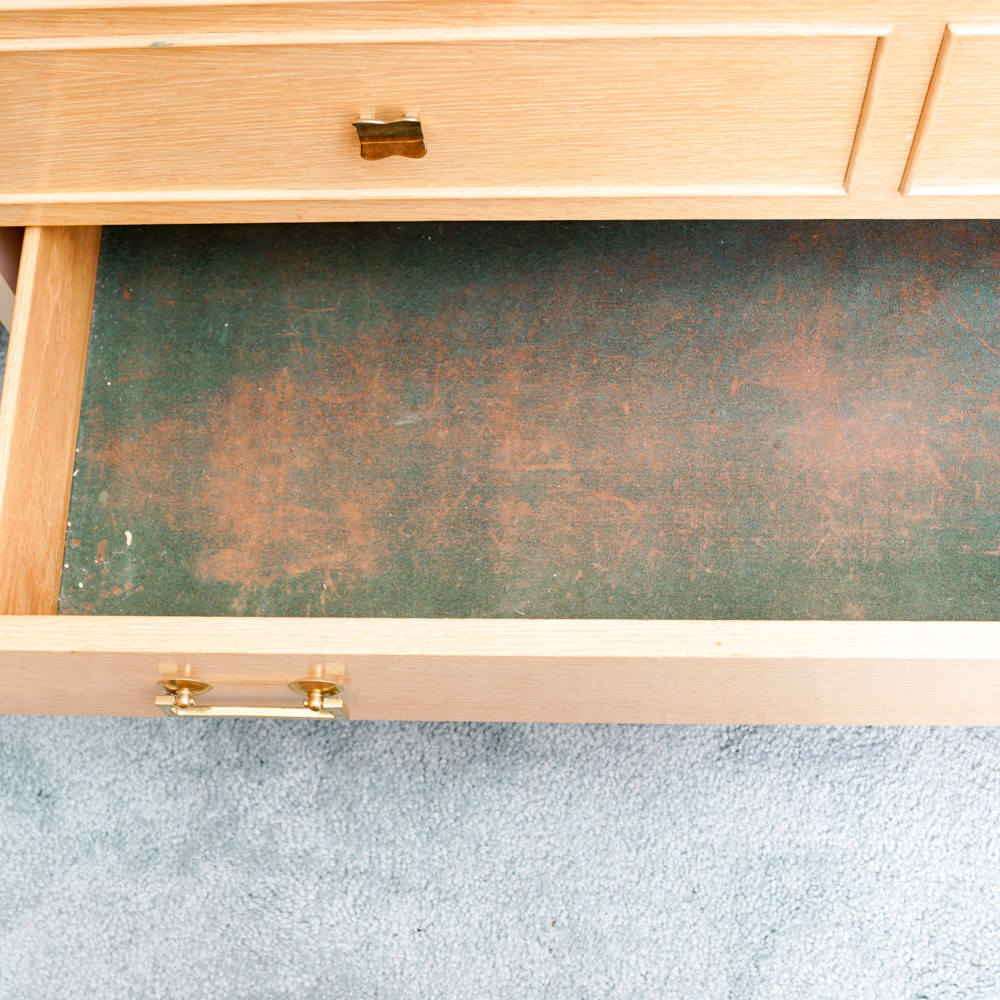 Mid-Century Blonde Wood "Aroma-Tite" Cedar Chest by Lane