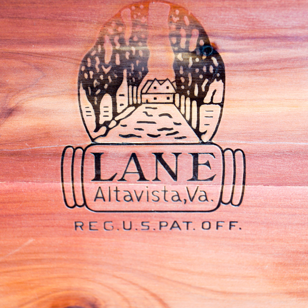 Mid-Century Blonde Wood "Aroma-Tite" Cedar Chest by Lane