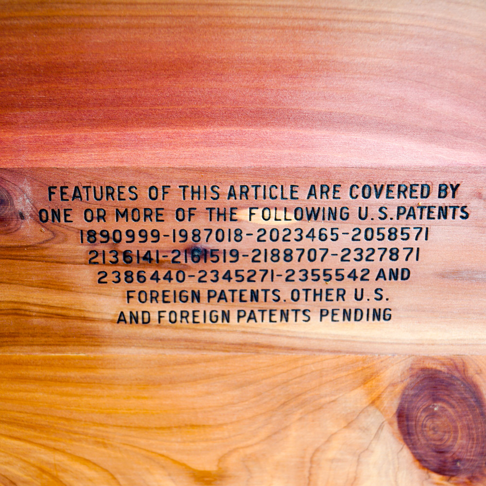 Mid-Century Blonde Wood "Aroma-Tite" Cedar Chest by Lane