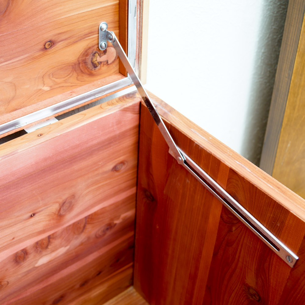 Mid-Century Blonde Wood "Aroma-Tite" Cedar Chest by Lane