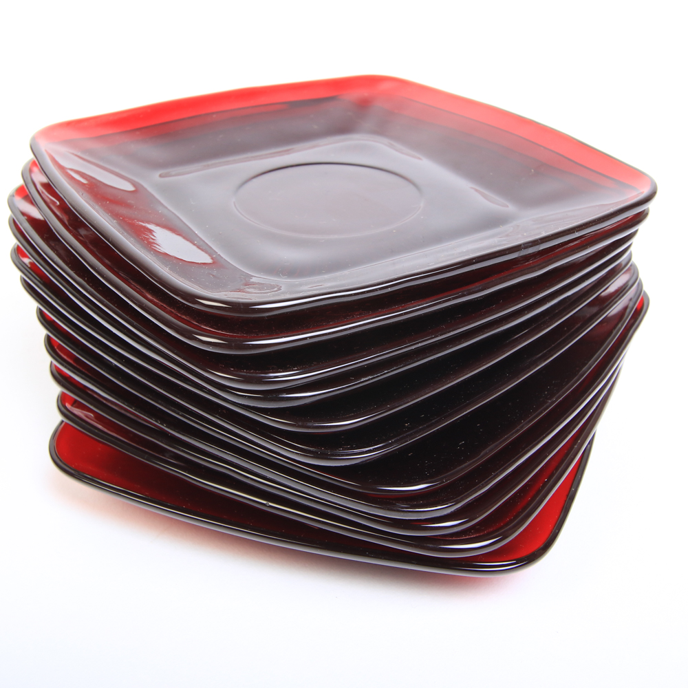 Anchor Hocking "Royal Ruby Charm" Tableware